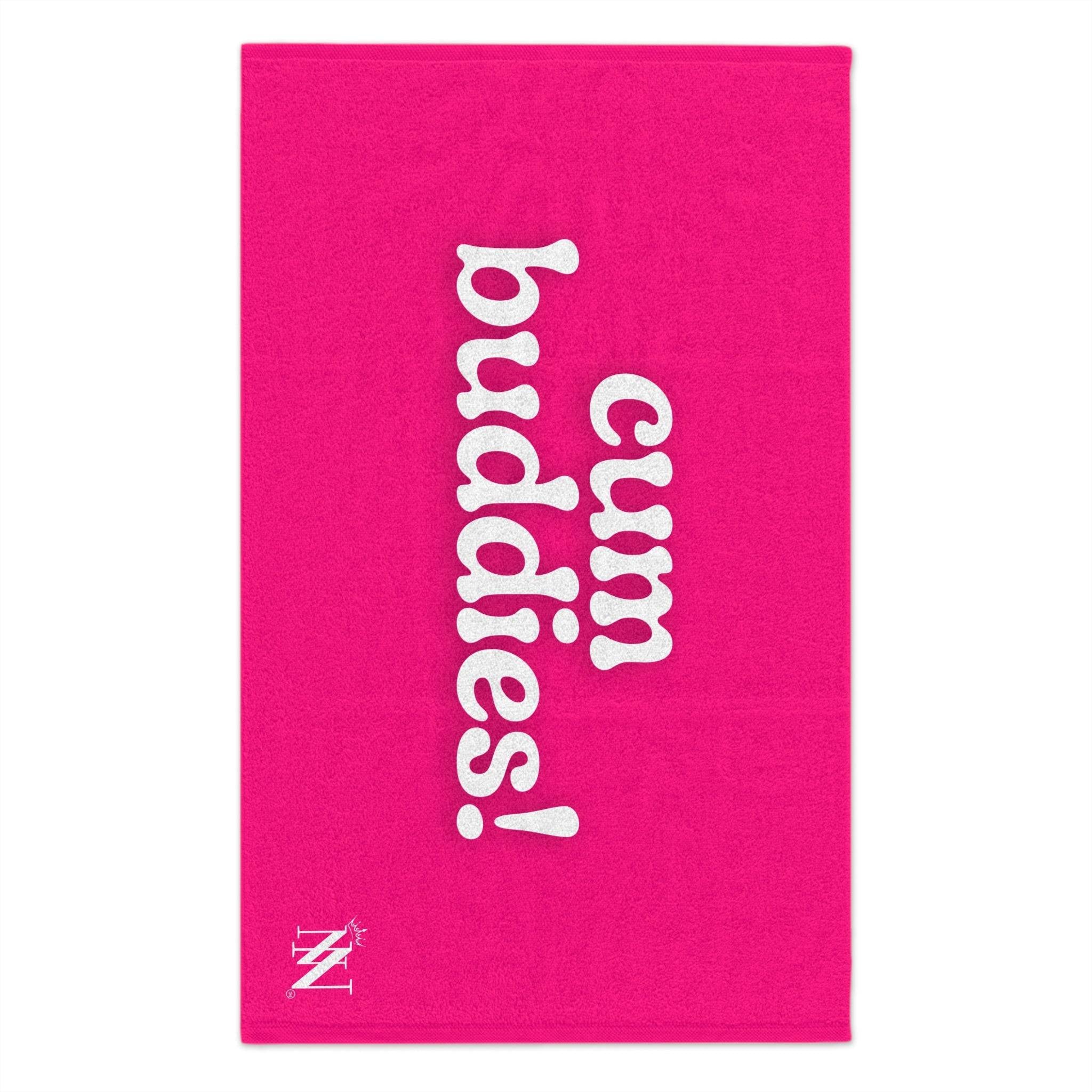 Cum Buddies! Pink Mix & Match Soft Sex Towels | Flirty Lovers’ Gifts