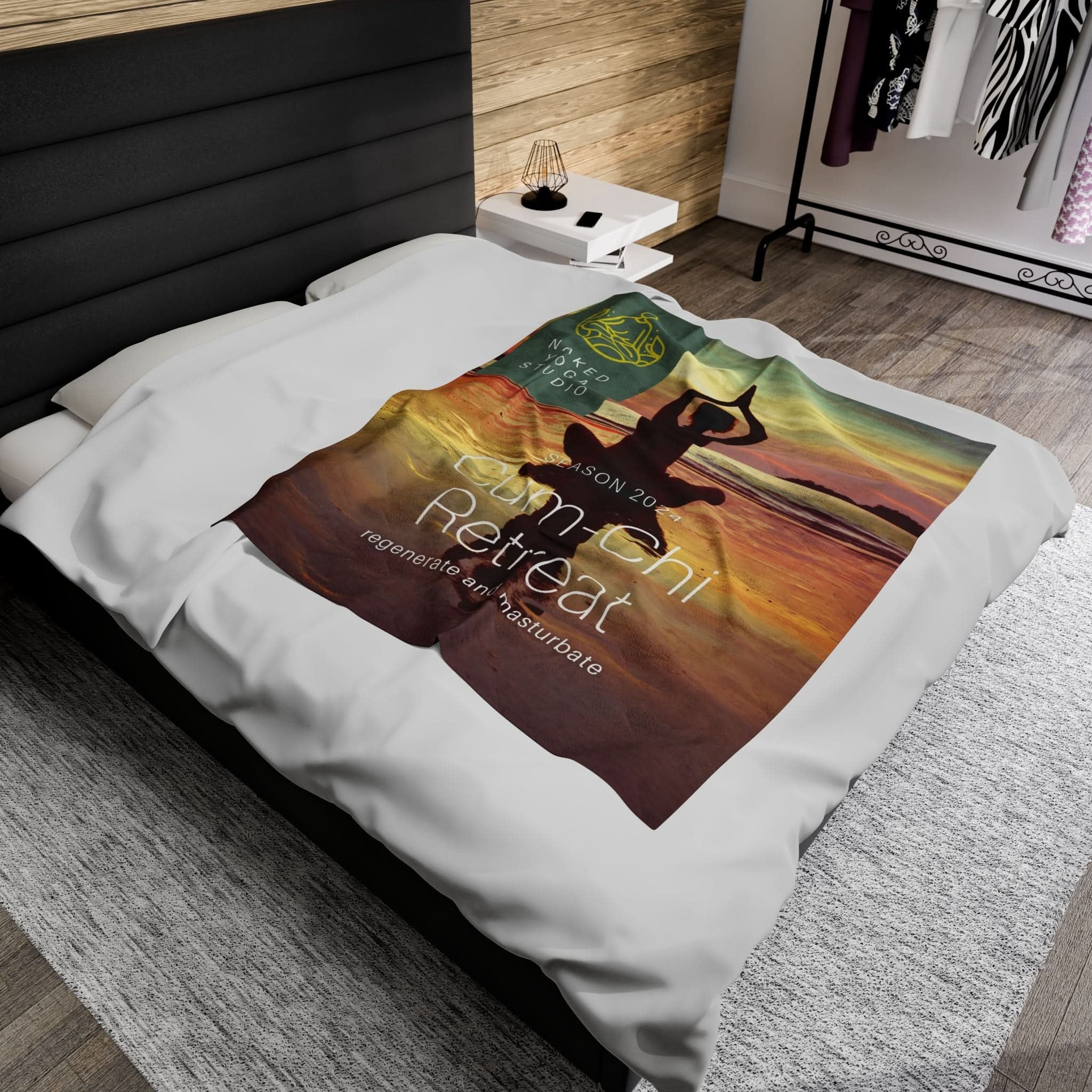 Cum-Chi Retreat | Mix & Match Fun-Flirty Loversā Blankets