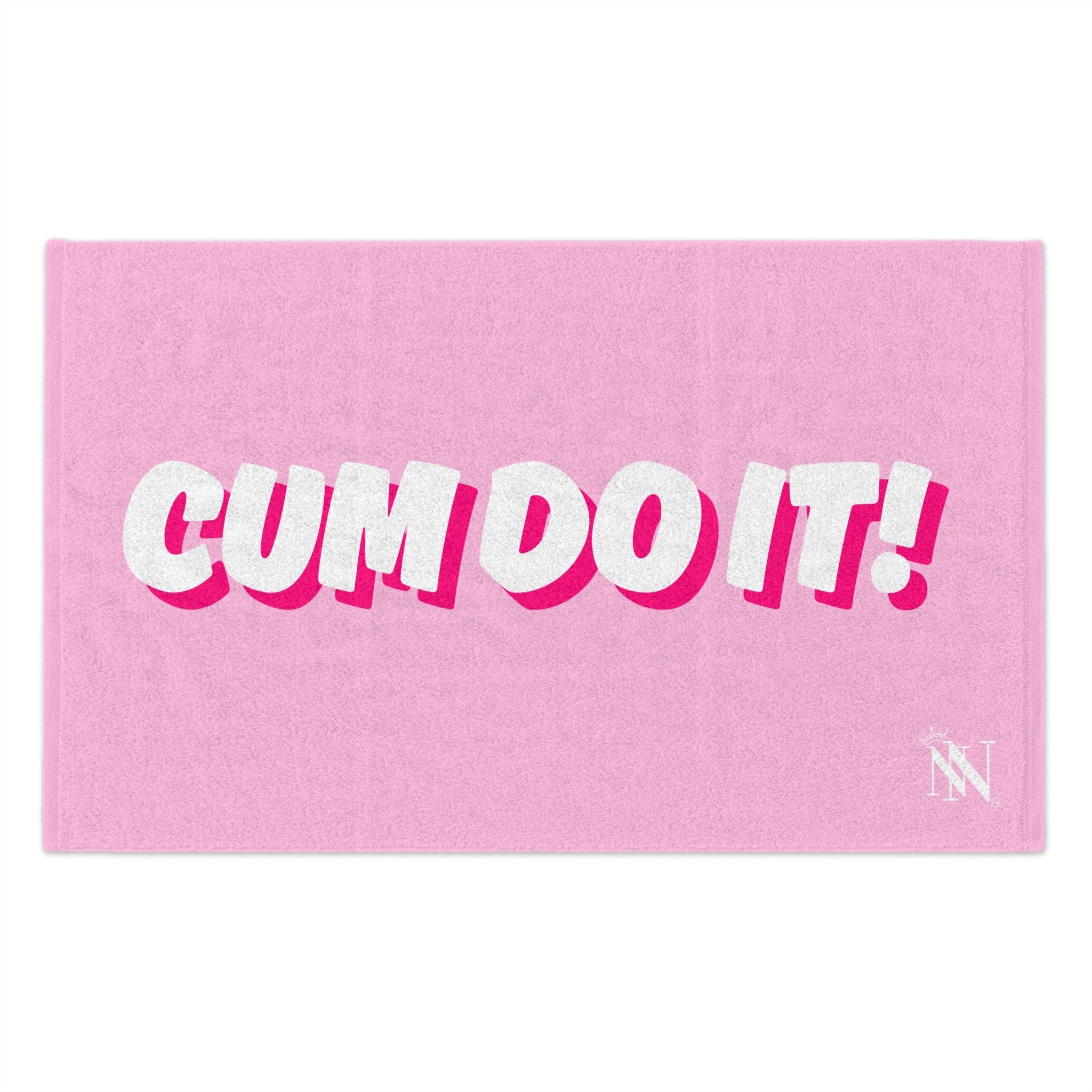 Cum Do It! Light Pink | Mix & Match Soft Fun-Flirty Lovers’ Towels
