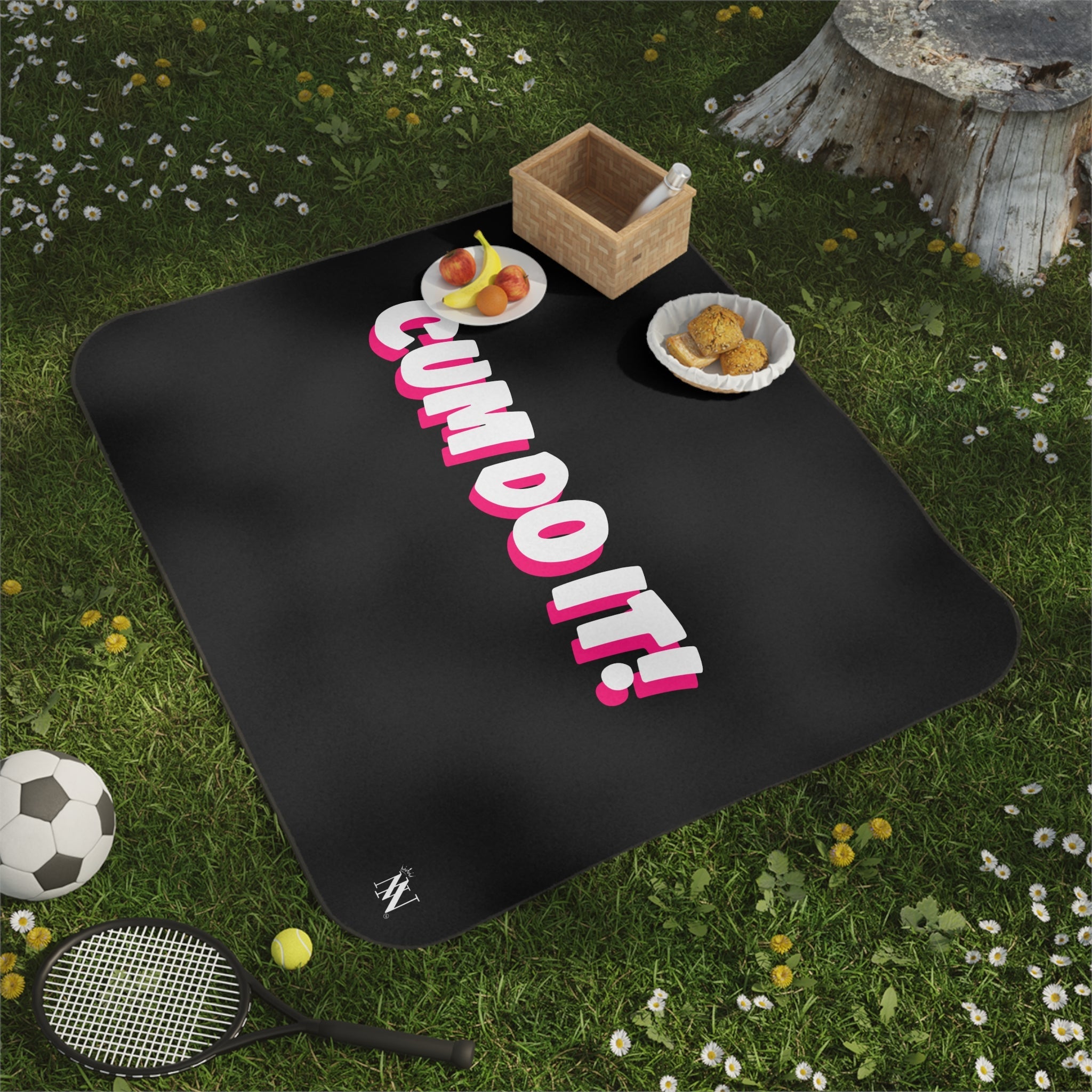 Cum Do It! | Mix Match Fun-Flirty Lovers’ Water-Resistant Blankets