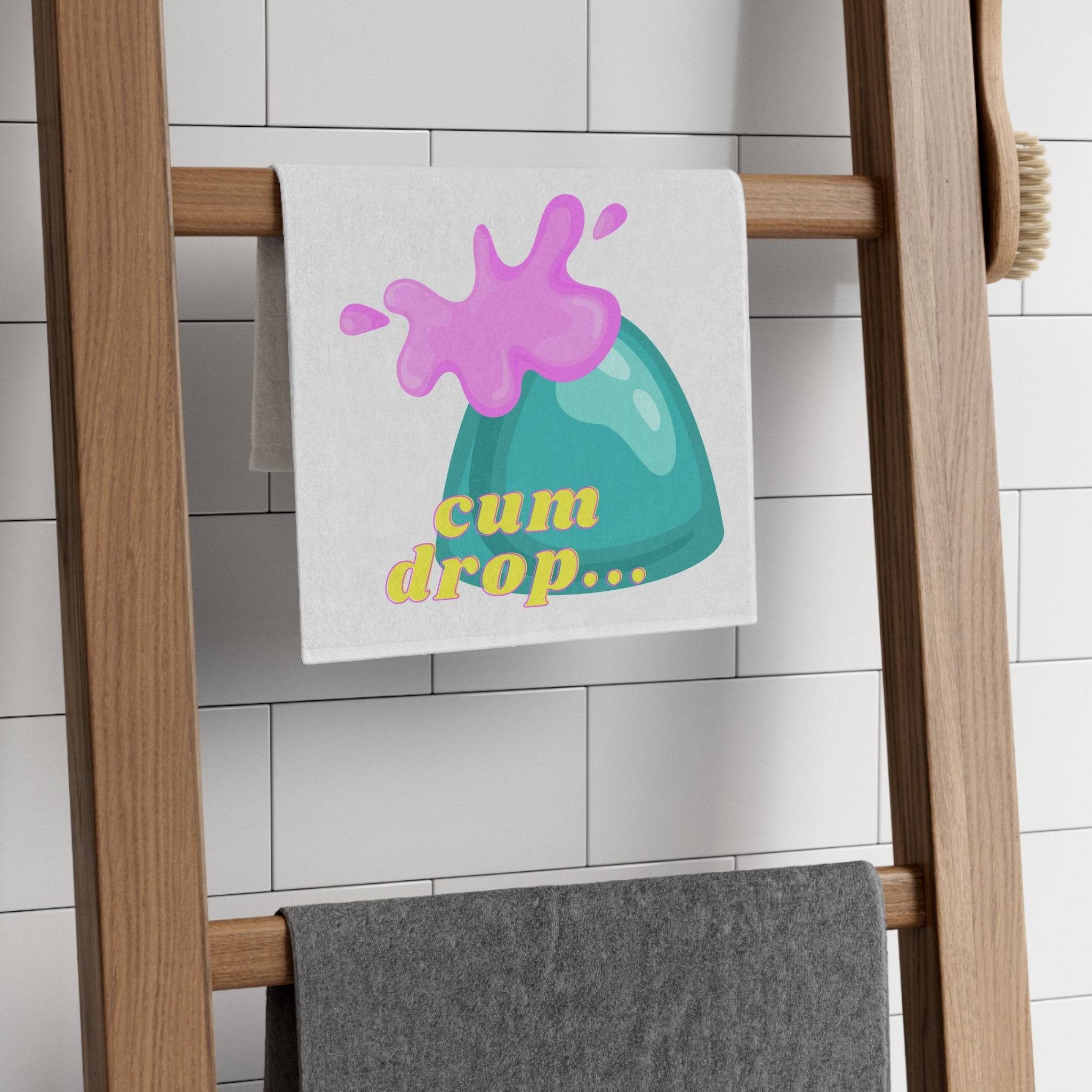 Cum Drop | Mix & Match Soft Fun-Flirty Lovers’ Towels