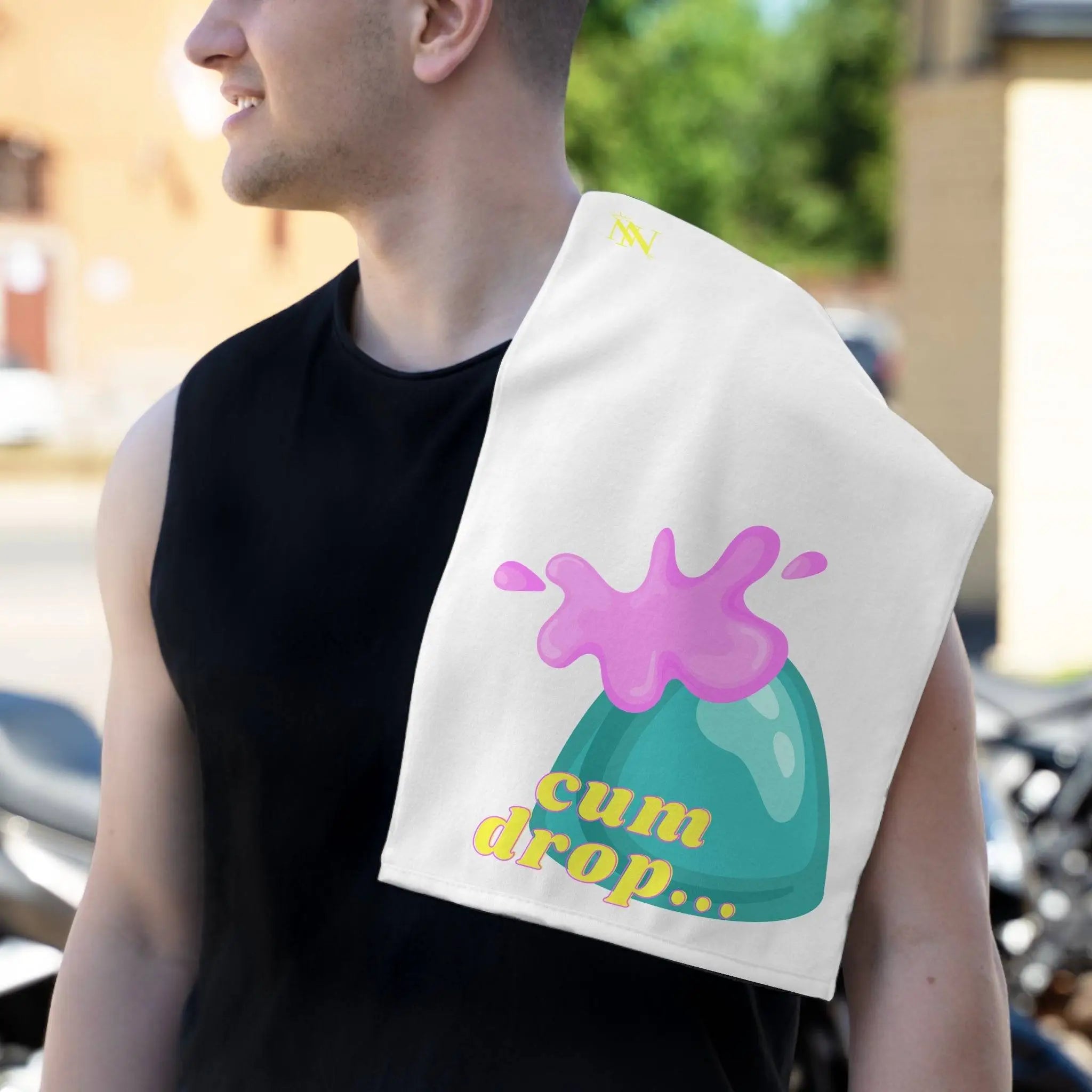 Cum Drop | Mix & Match Soft Fun-Flirty Lovers’ Towels