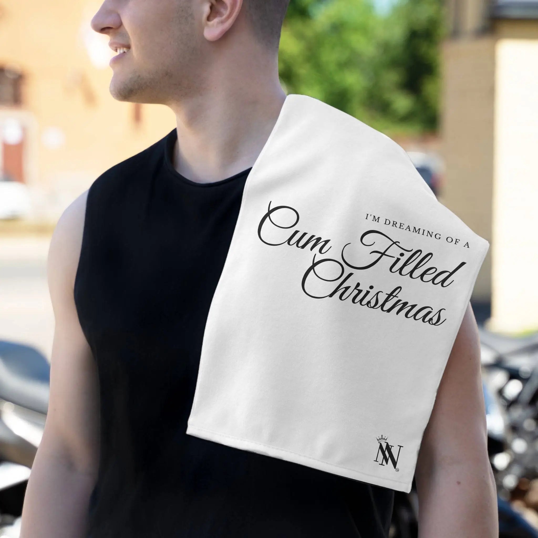 Cum Filled Christmas | Mix & Match Soft Fun-Flirty Lovers’ Towels