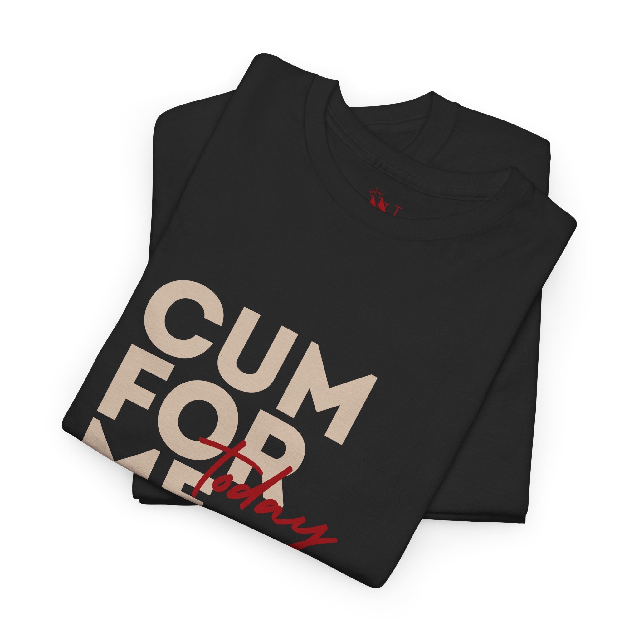 Cum For Me Today | Mix & Match 100% Cotton Unisex Fun-Flirty Lovers’ Tees