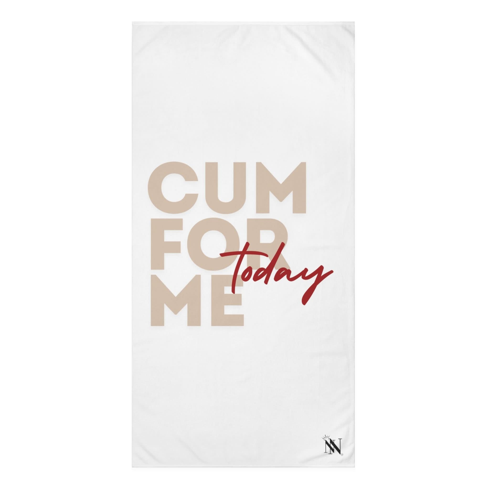 Cum For Me Today | Mix & Match Naughty XL Fun-Flirty Lovers’ Towels