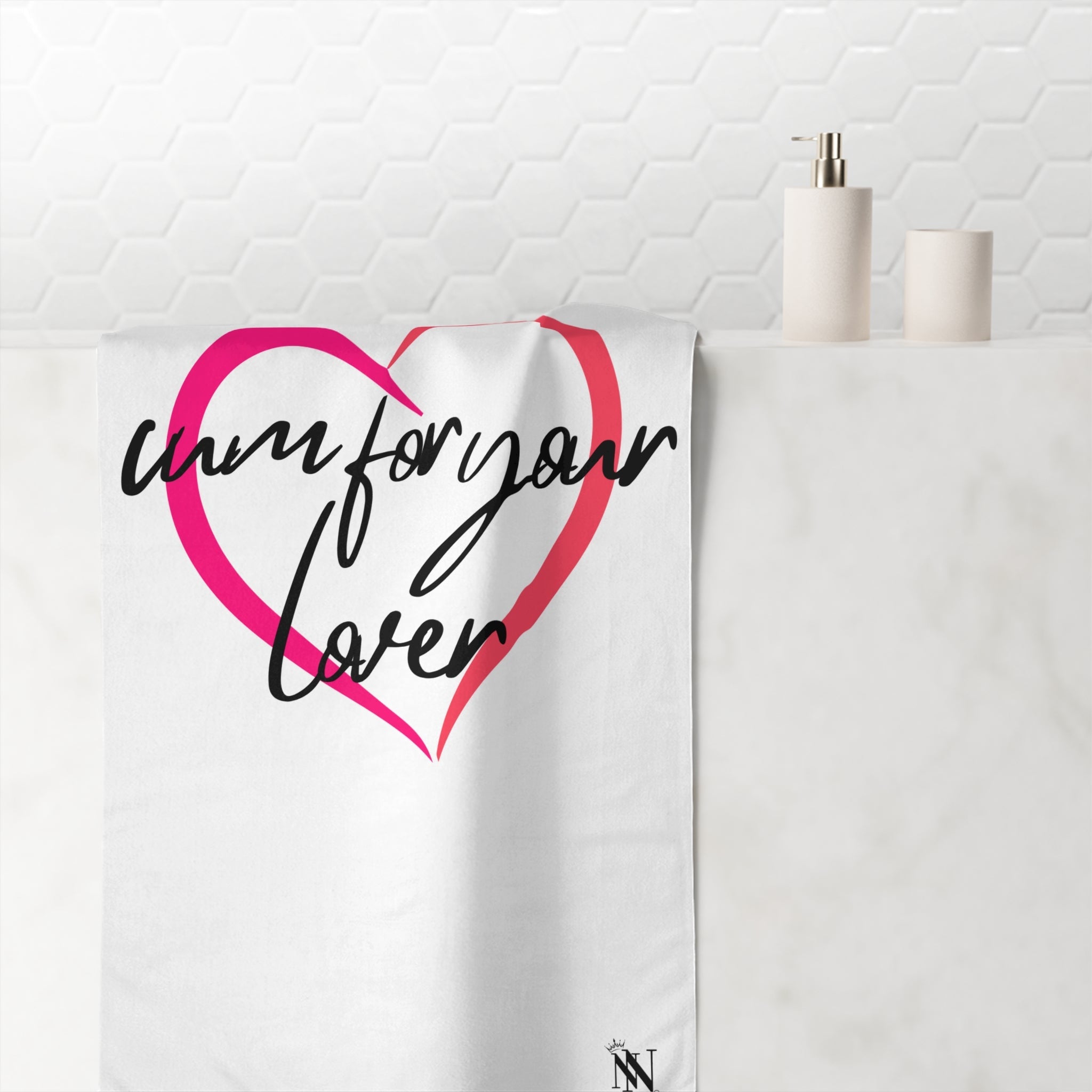 Cum for Your Lover | Mix & Match XL Fun-Flirty Lovers’ Towels