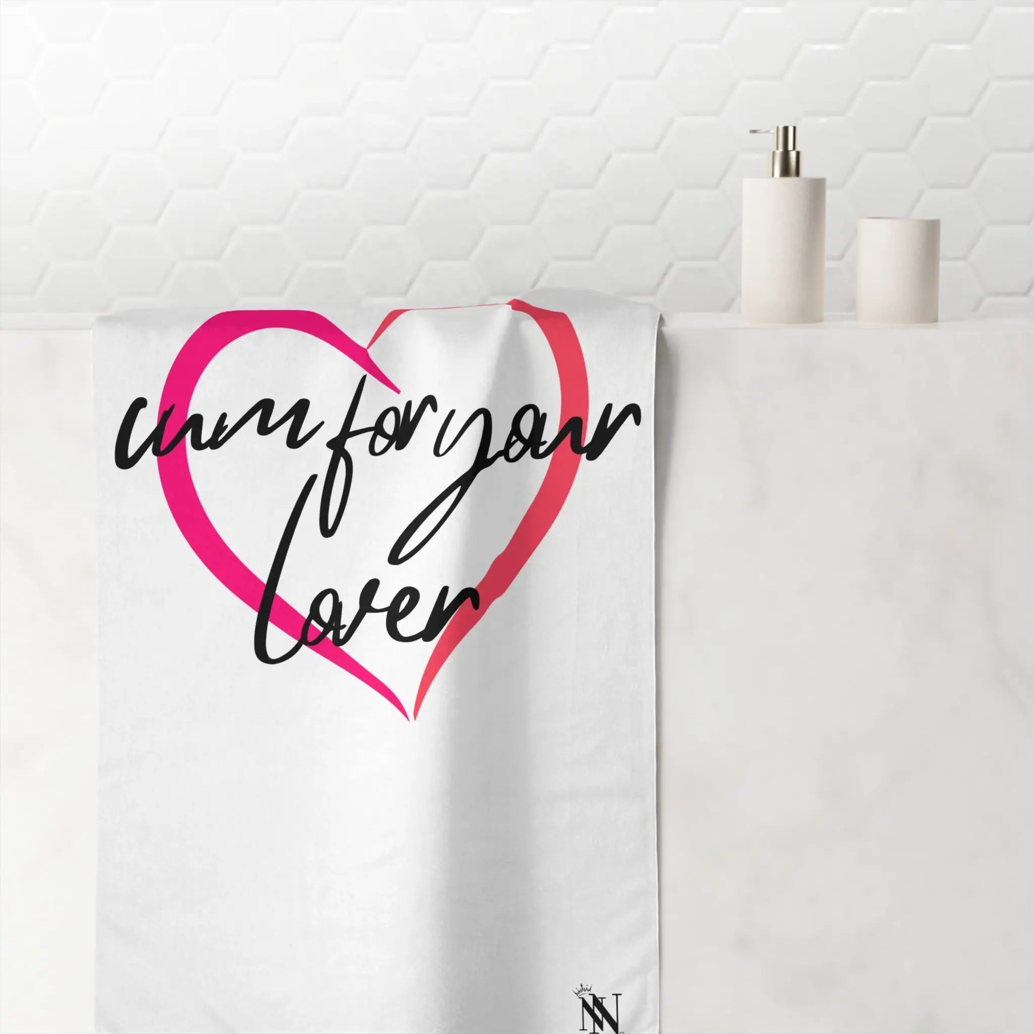 Cum for Your Lover | Mix & Match XL Fun-Flirty Lovers’ Towels