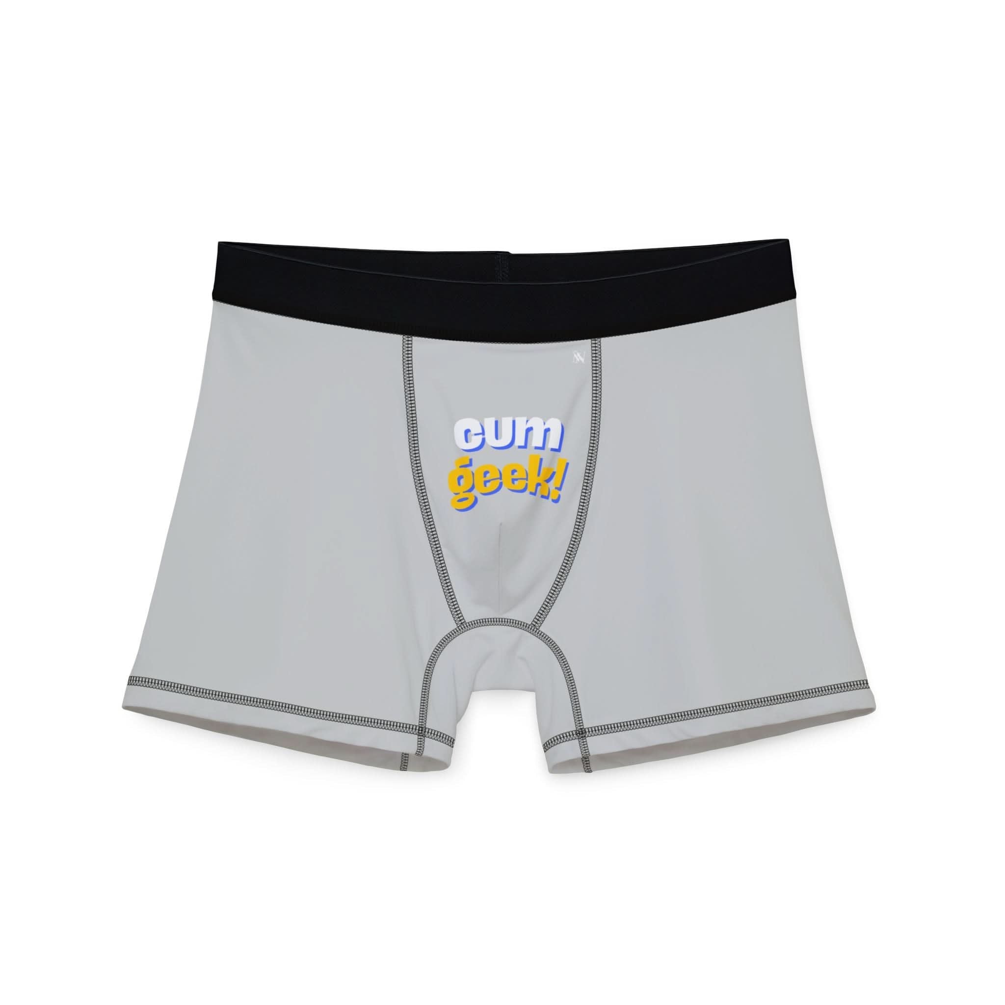 Cum Geek! | Mix & Match Fun-Flirty Lovers’ Boxer Briefs