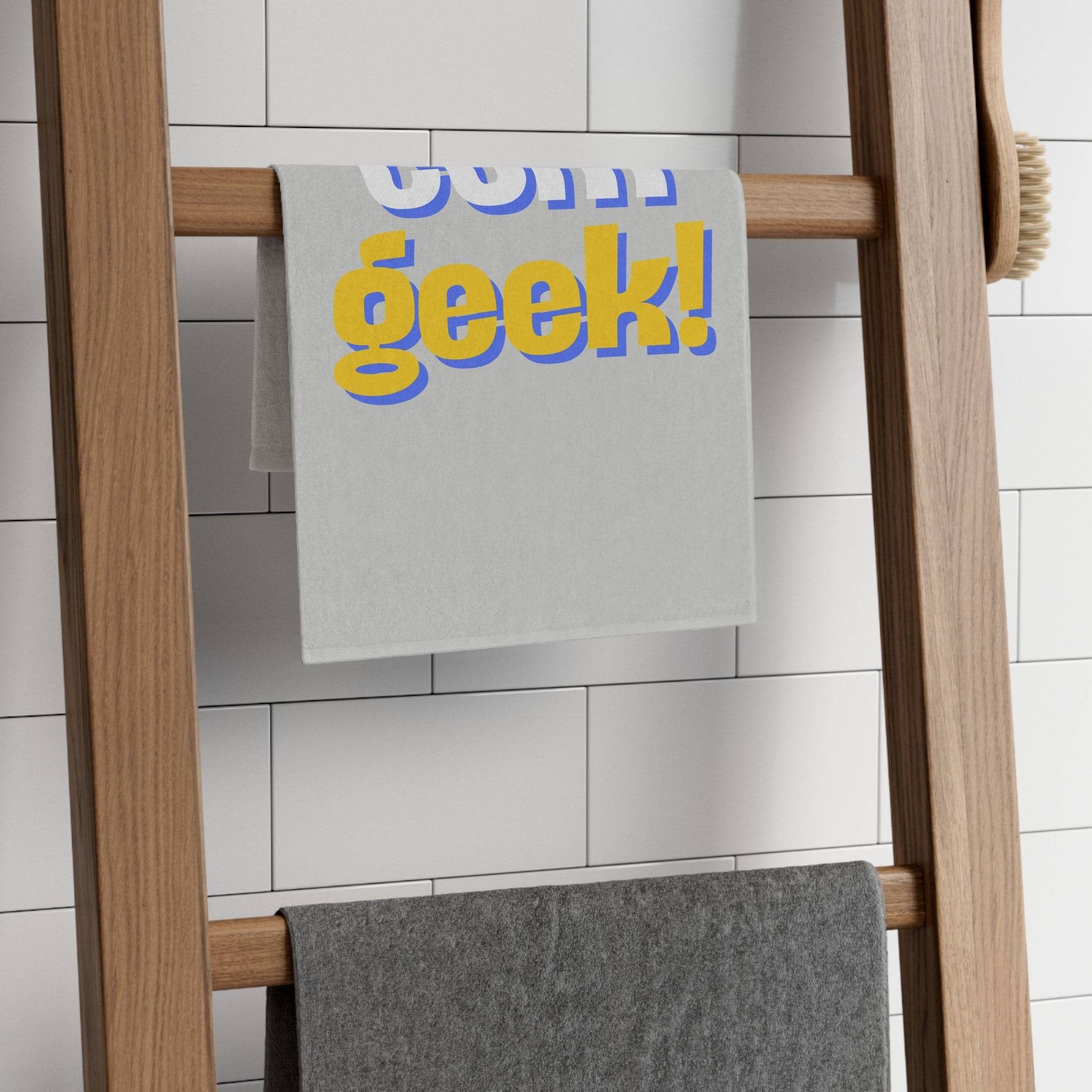 Cum Geek! | Mix & Match Soft Fun-Flirty Lovers’ Towels