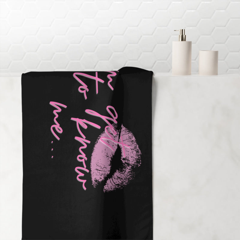 Cum Get to Know Me! | Mix & Match XL Fun-Flirty Lovers’ Towels