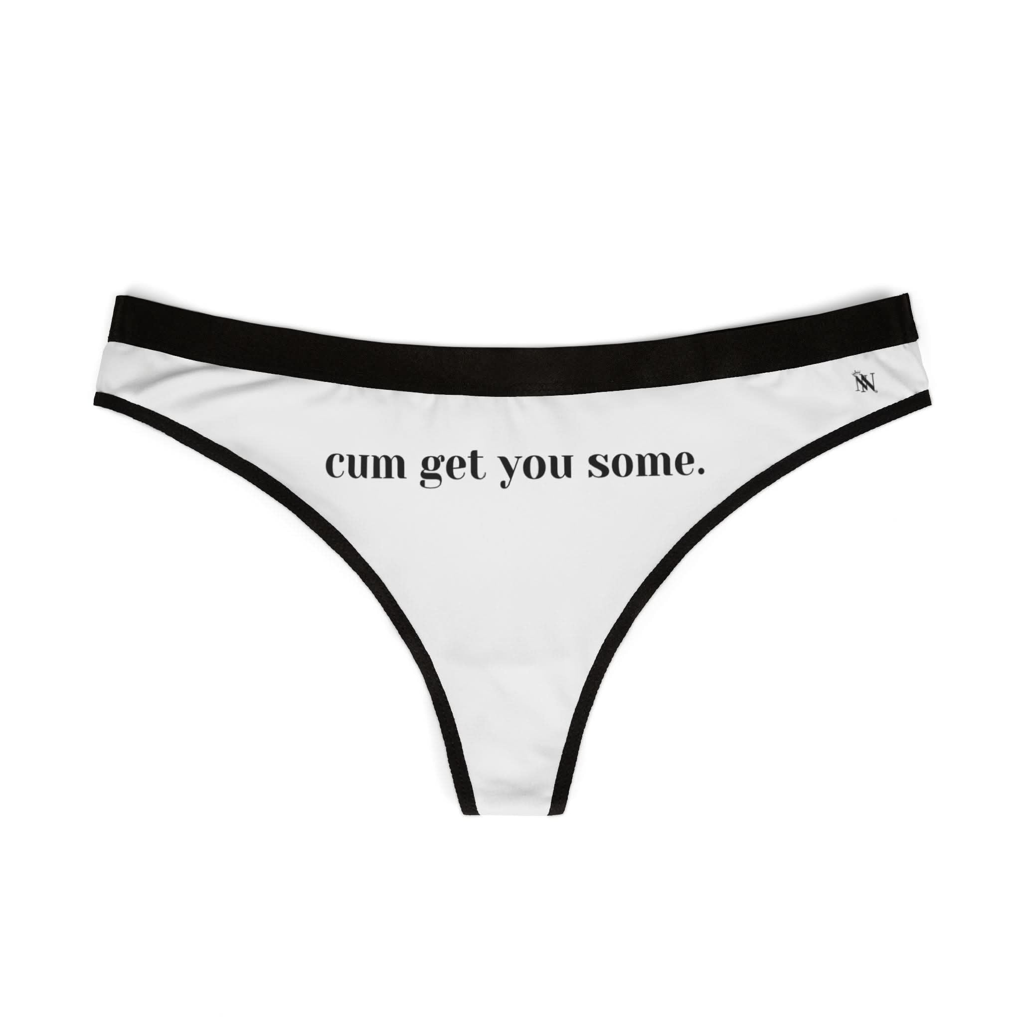 Cum Get You Some | Mix & Match Women’s Fun-Flirty Lovers’ Thongs