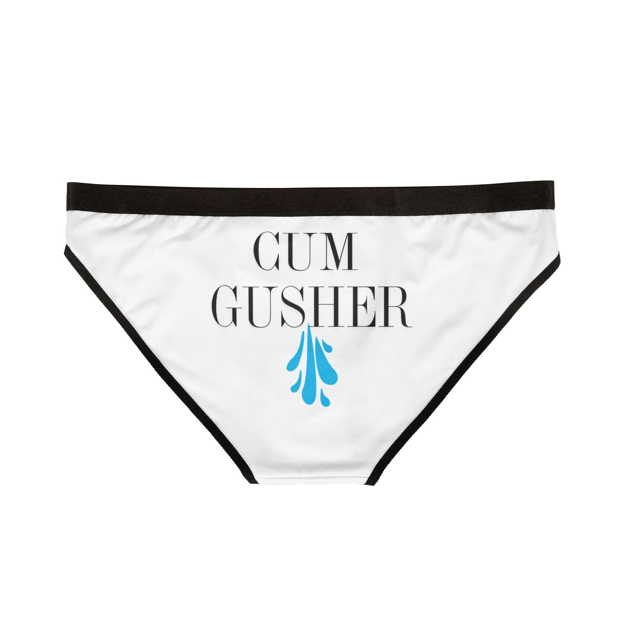 Cum Gusher | Mix & Match Women’s Fun-Flirty Lovers’ Panties