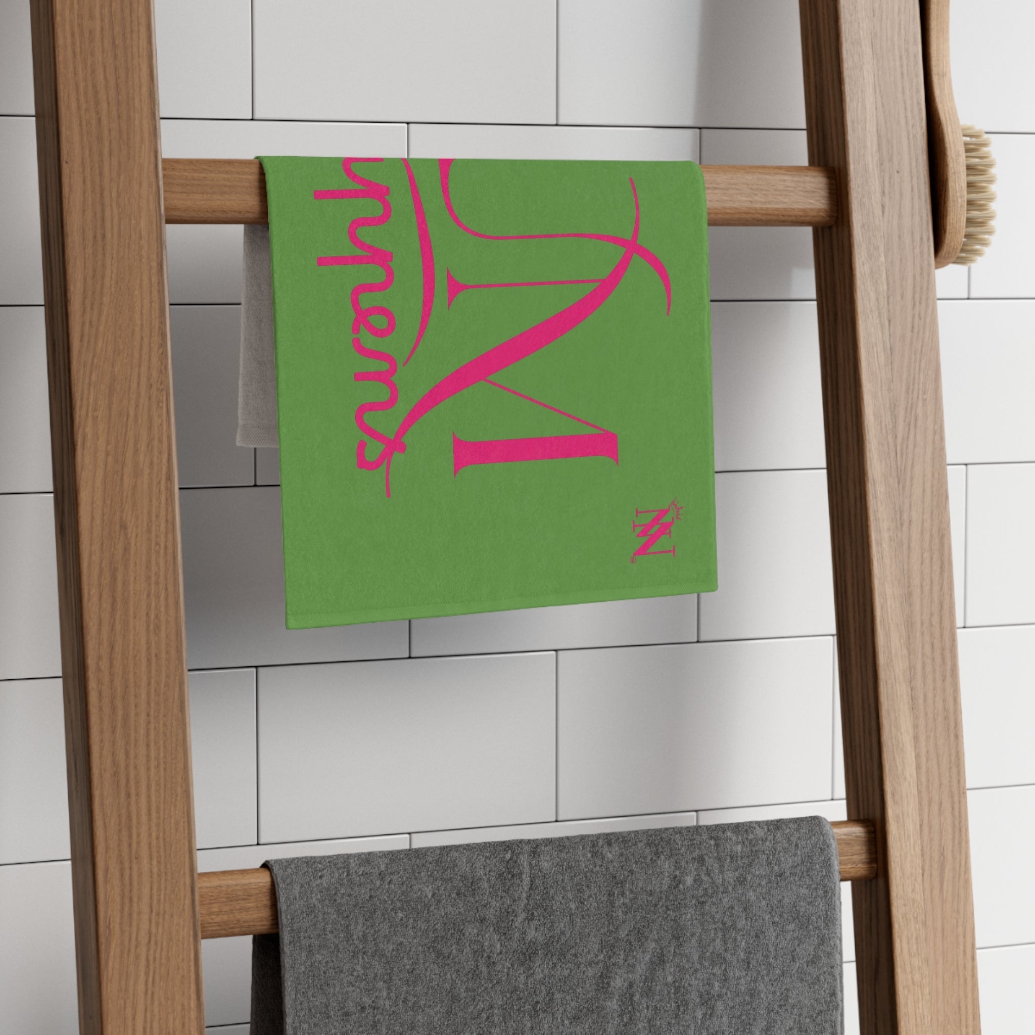 Cum Happens Light Green | Mix & Match Soft Fun-Flirty Lovers’ Towels