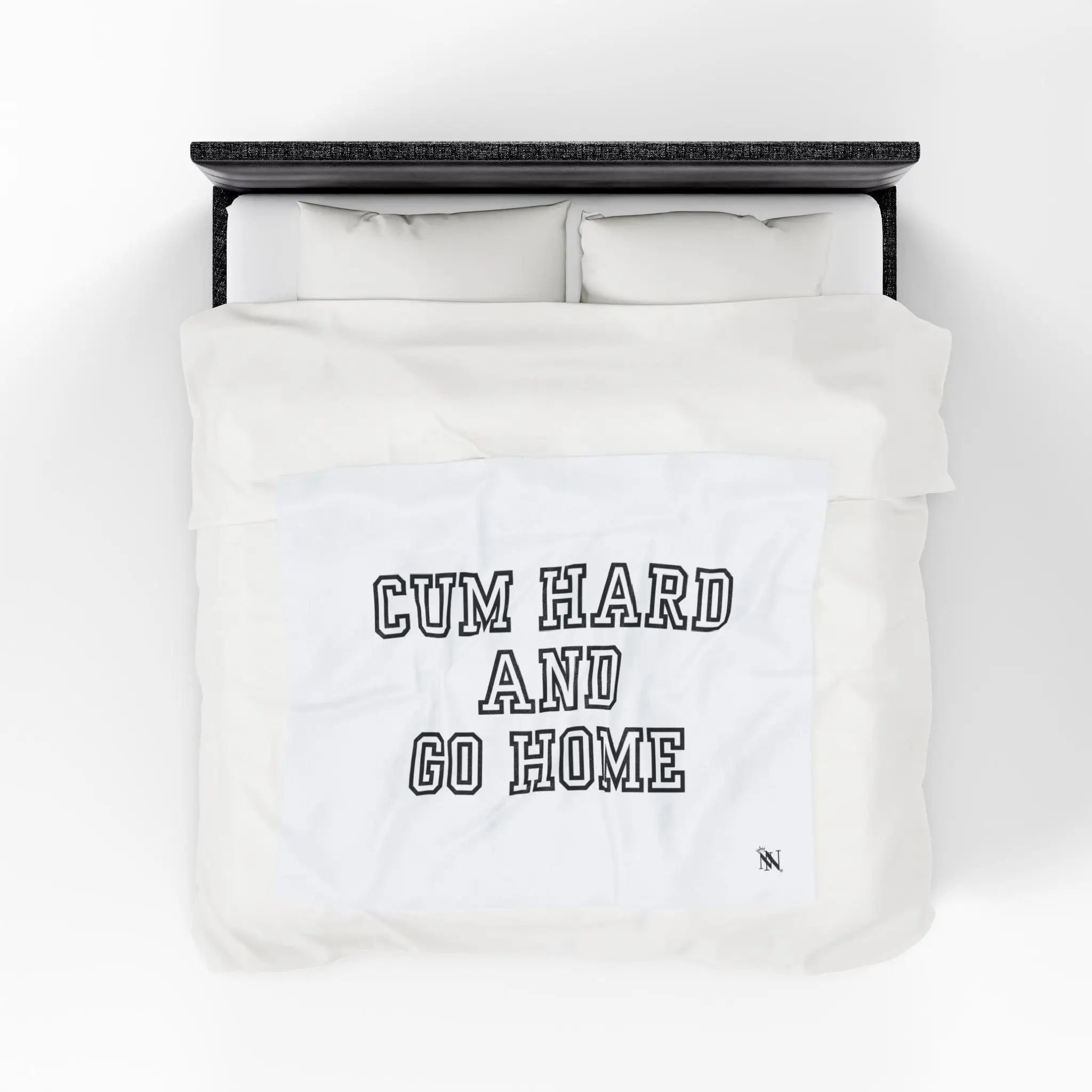 Cum Hard and Go Home | Mix & Match Fun-Flirty Lovers’ Blankets