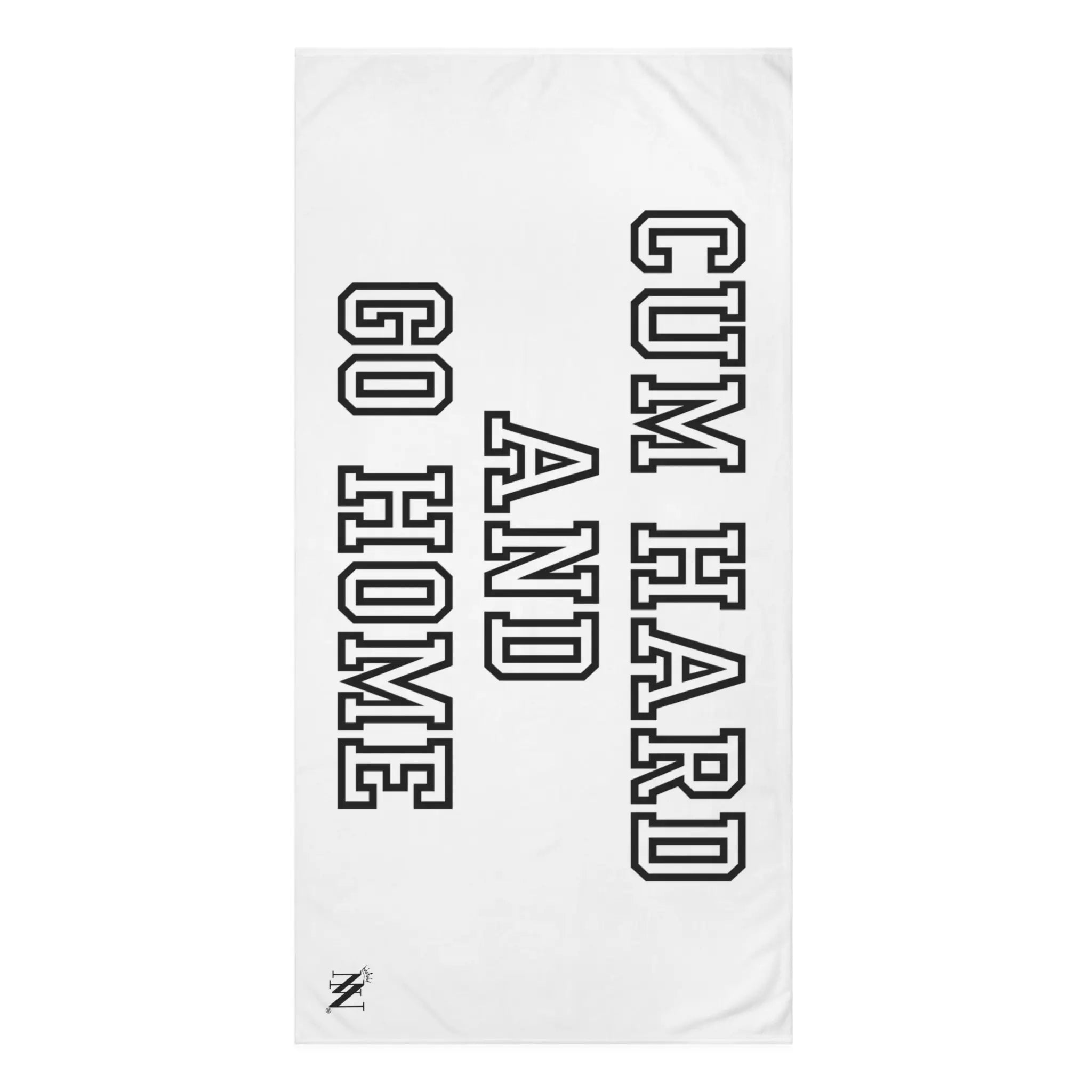 Cum Hard and Go Home | Mix & Match Naughty XL Fun-Flirty Lovers’ Towels