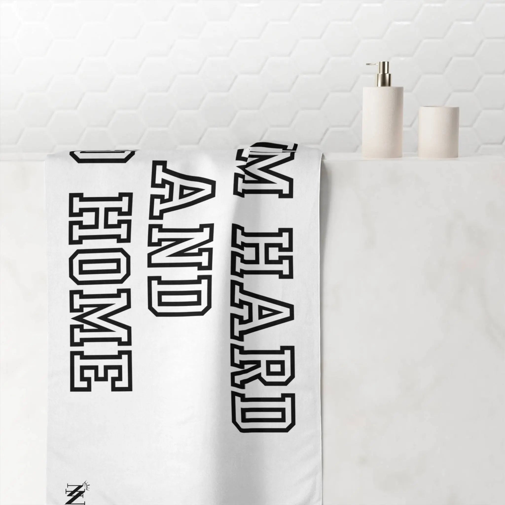 Cum Hard and Go Home | Mix & Match Naughty XL Fun-Flirty Lovers’ Towels