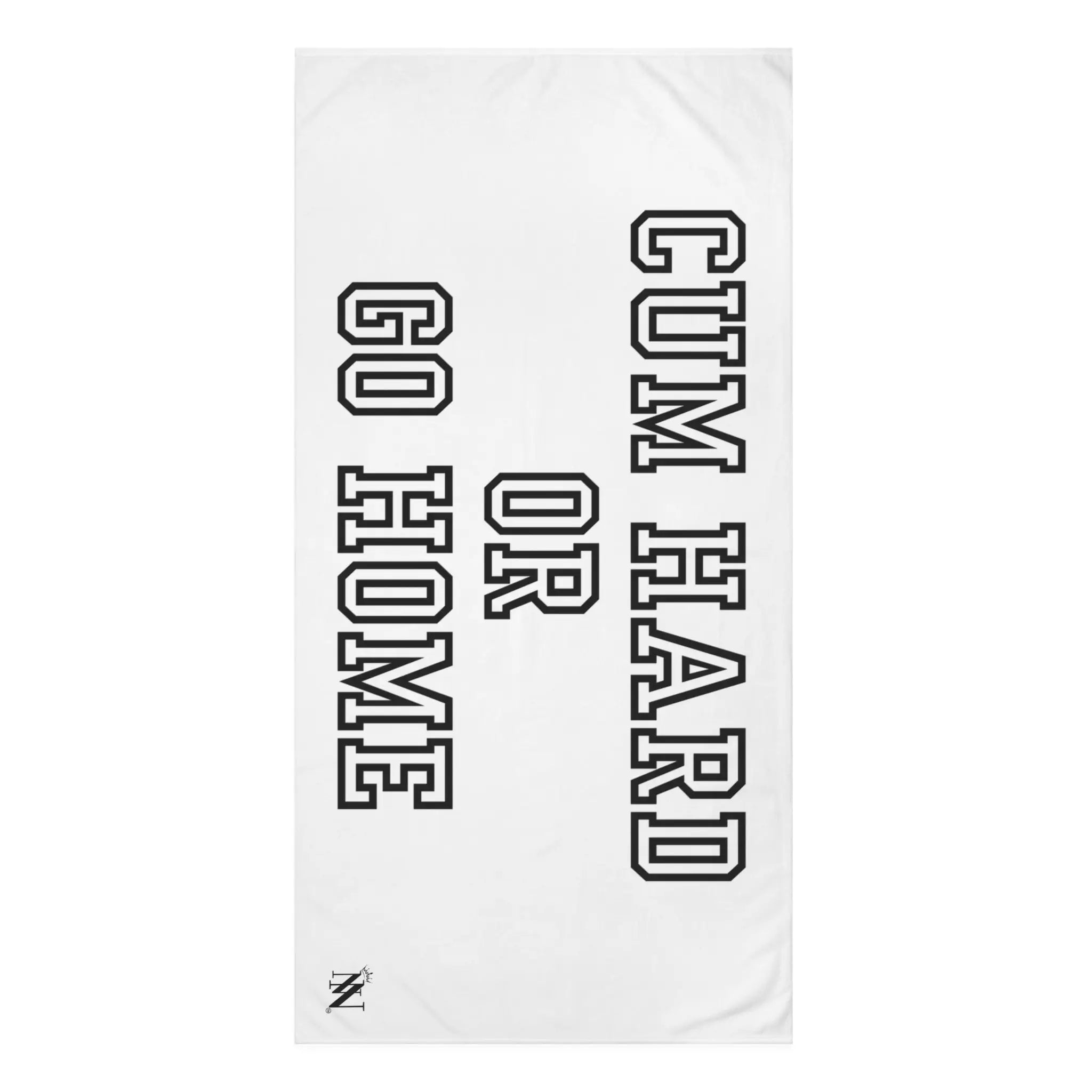Cum Hard or Go Home | Mix & Match Naughty XL Fun-Flirty Lovers’ Towels