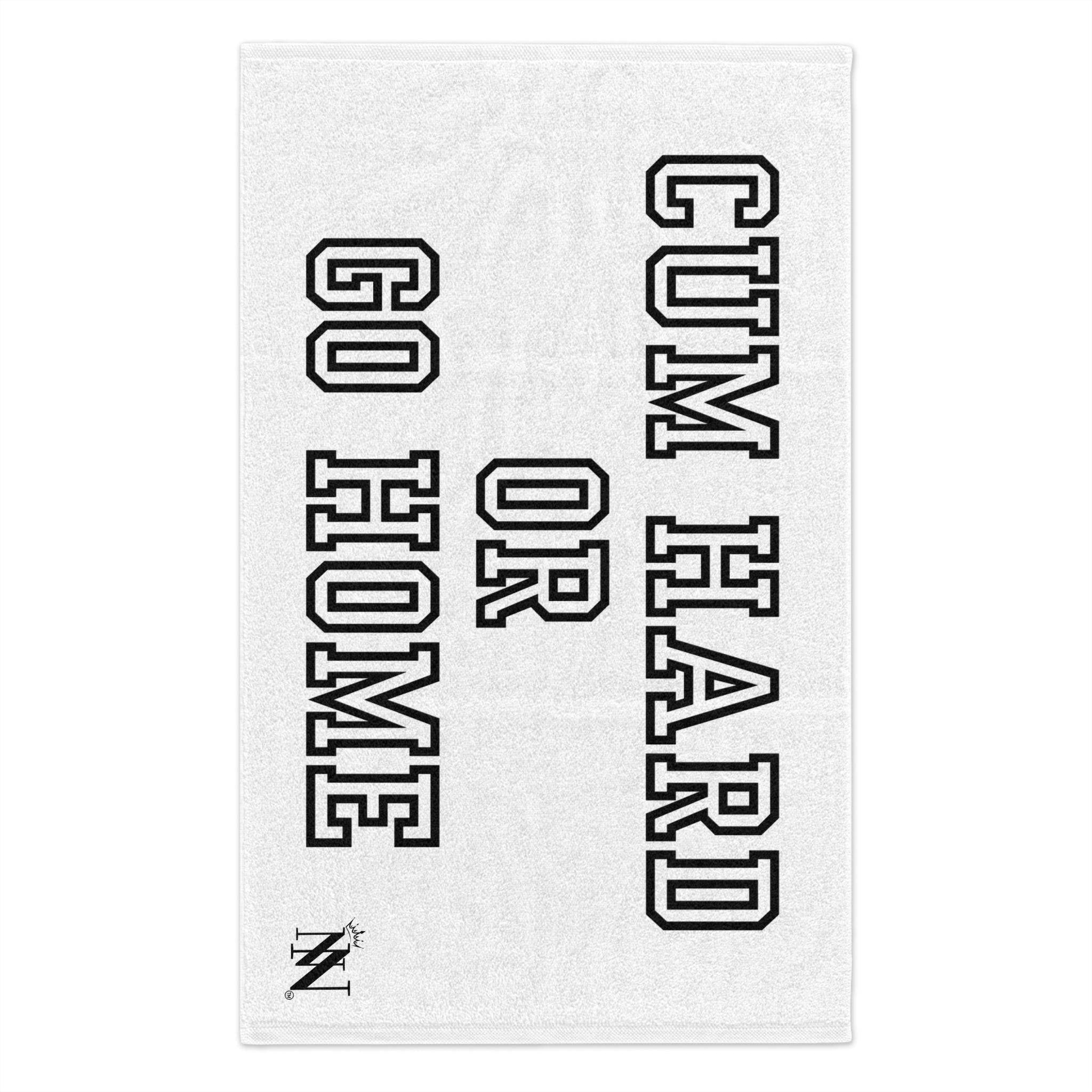 Cum Hard or Go Home Mix & Match Soft Sex Towels | Naughty Lovers’ Gifts