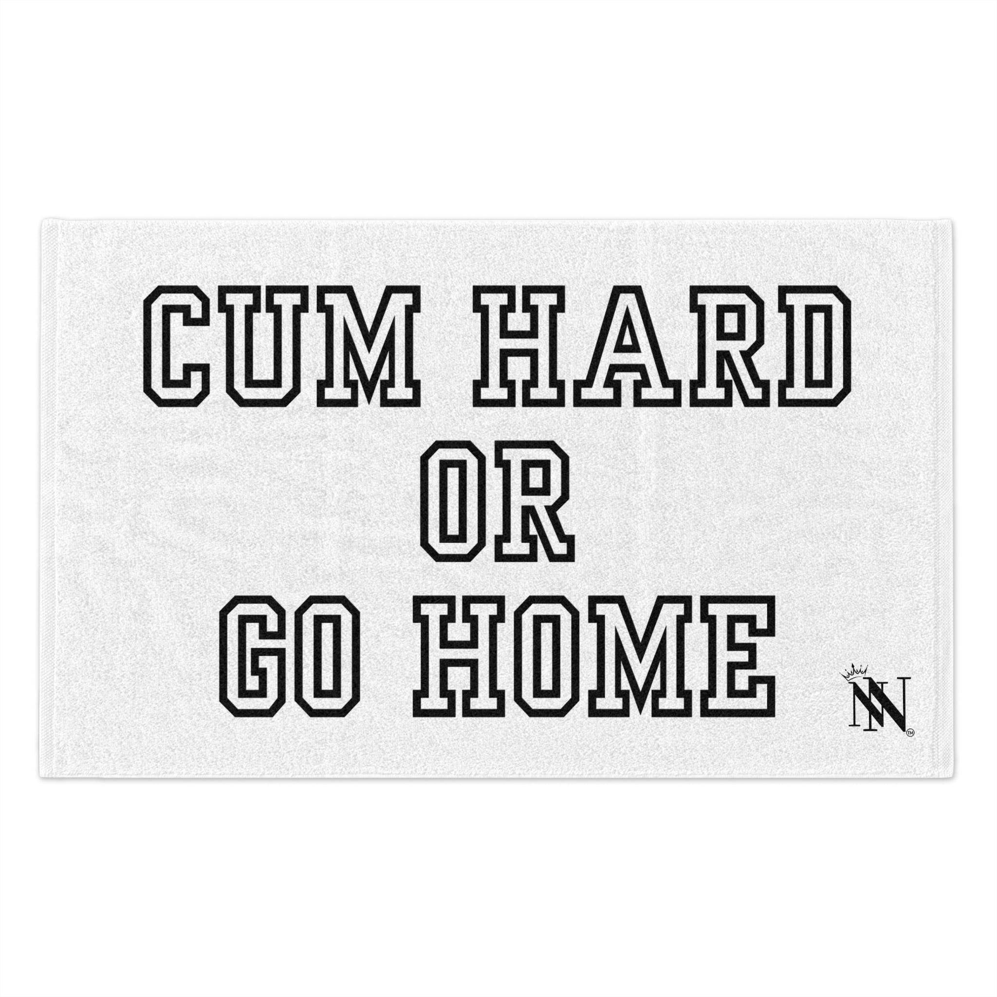 Cum Hard or Go Home Mix & Match Soft Sex Towels | Naughty Lovers’ Gifts