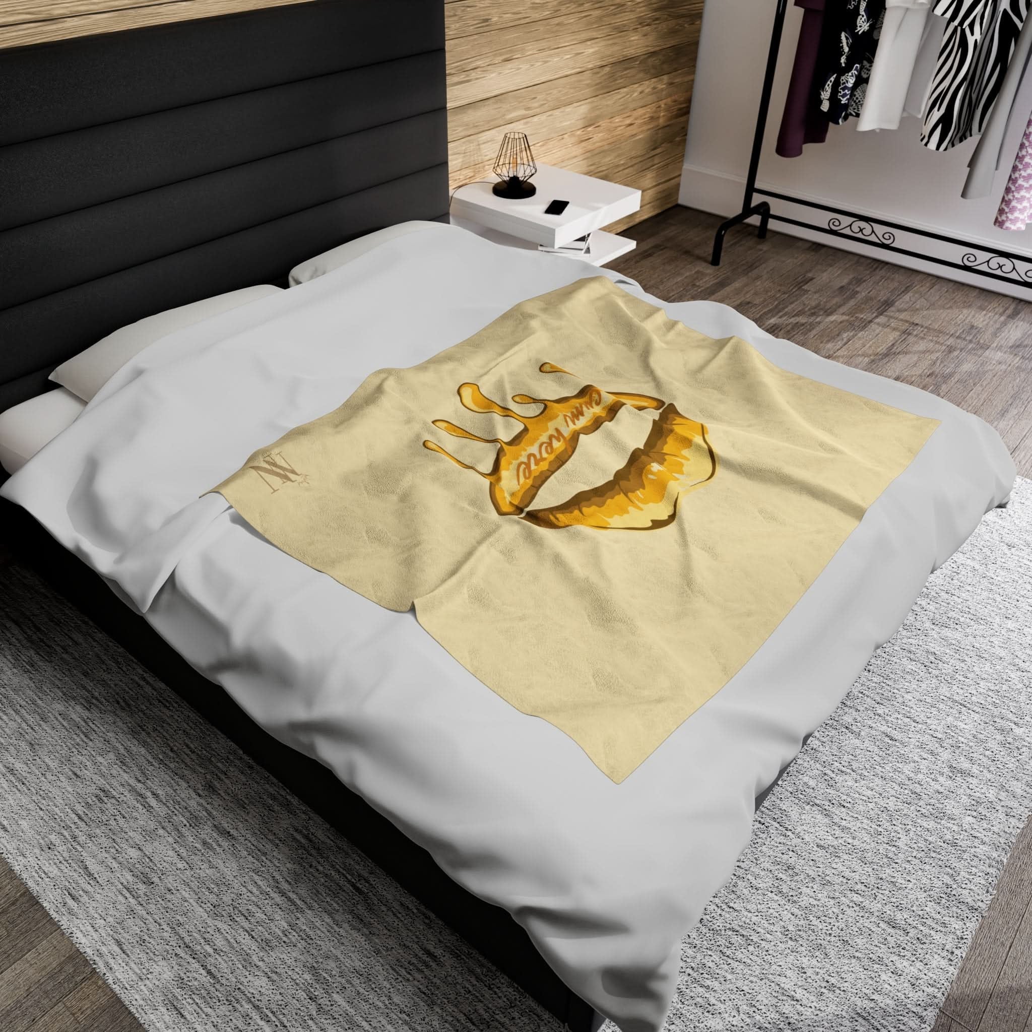 Cum Here | Mix & Match Fun-Flirty Loversā Blankets