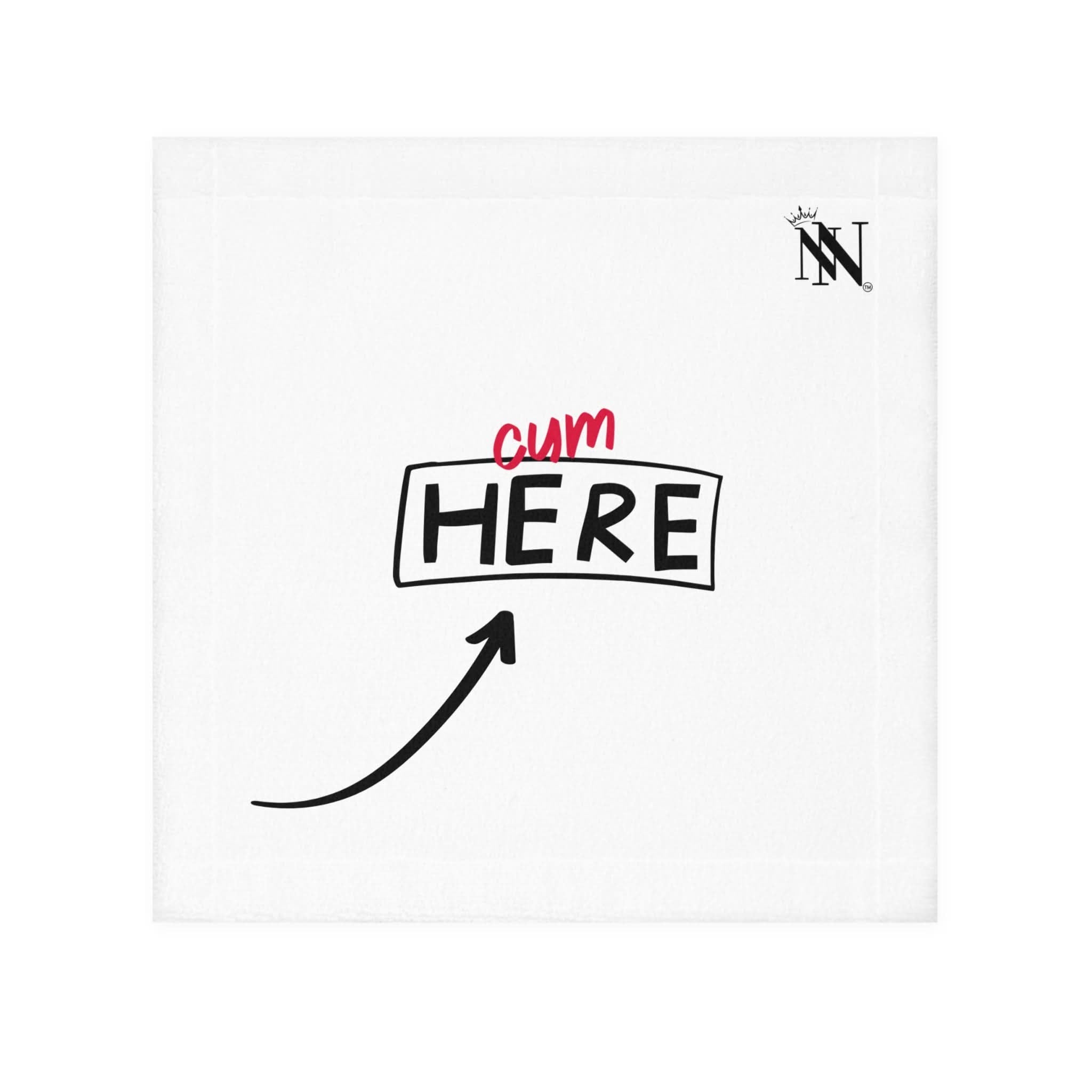 Cum Here | Mix & Match Lils’ Fun-Flirty Lovers’ Towels