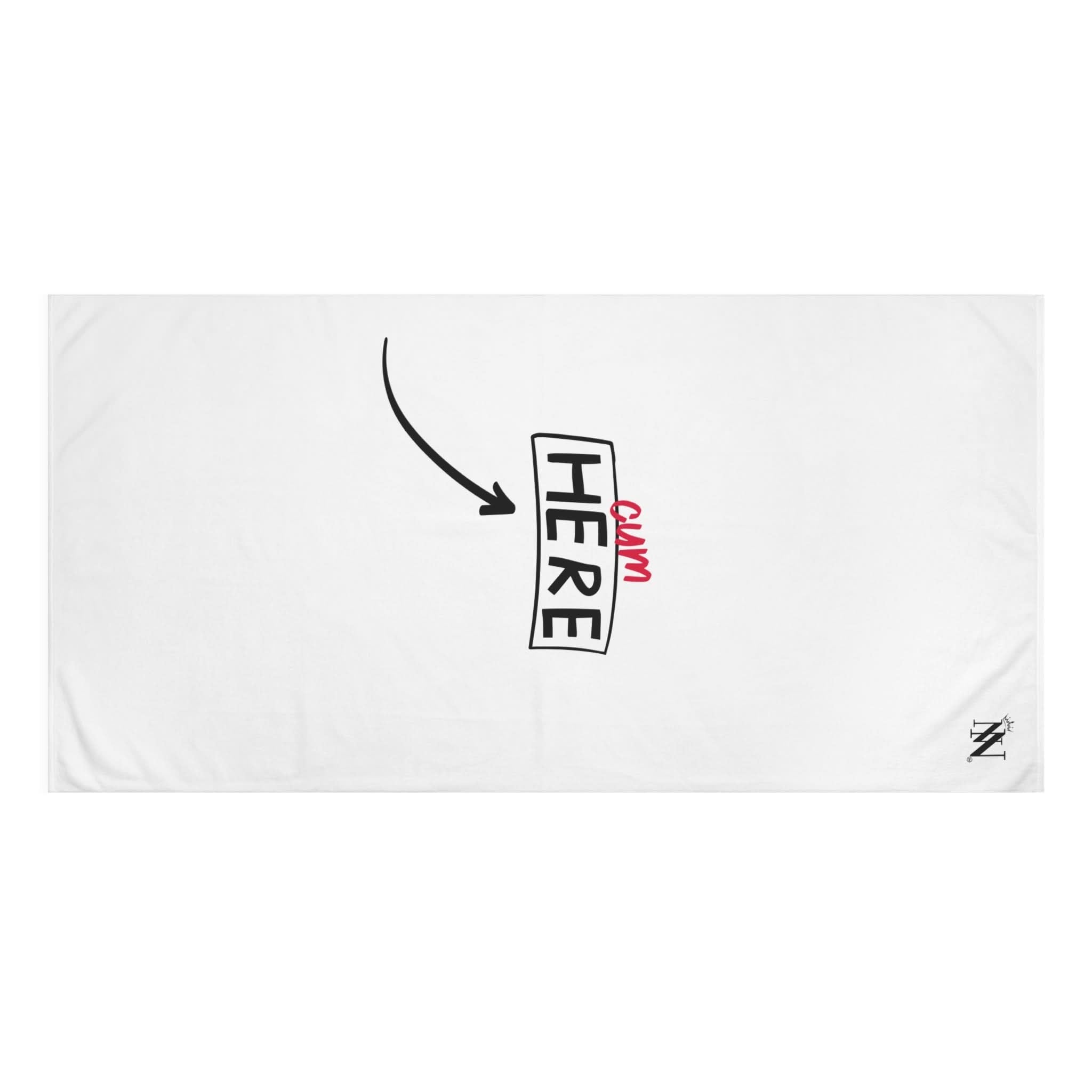 Cum Here | Mix & Match Naughty XL Fun-Flirty Lovers’ Towels