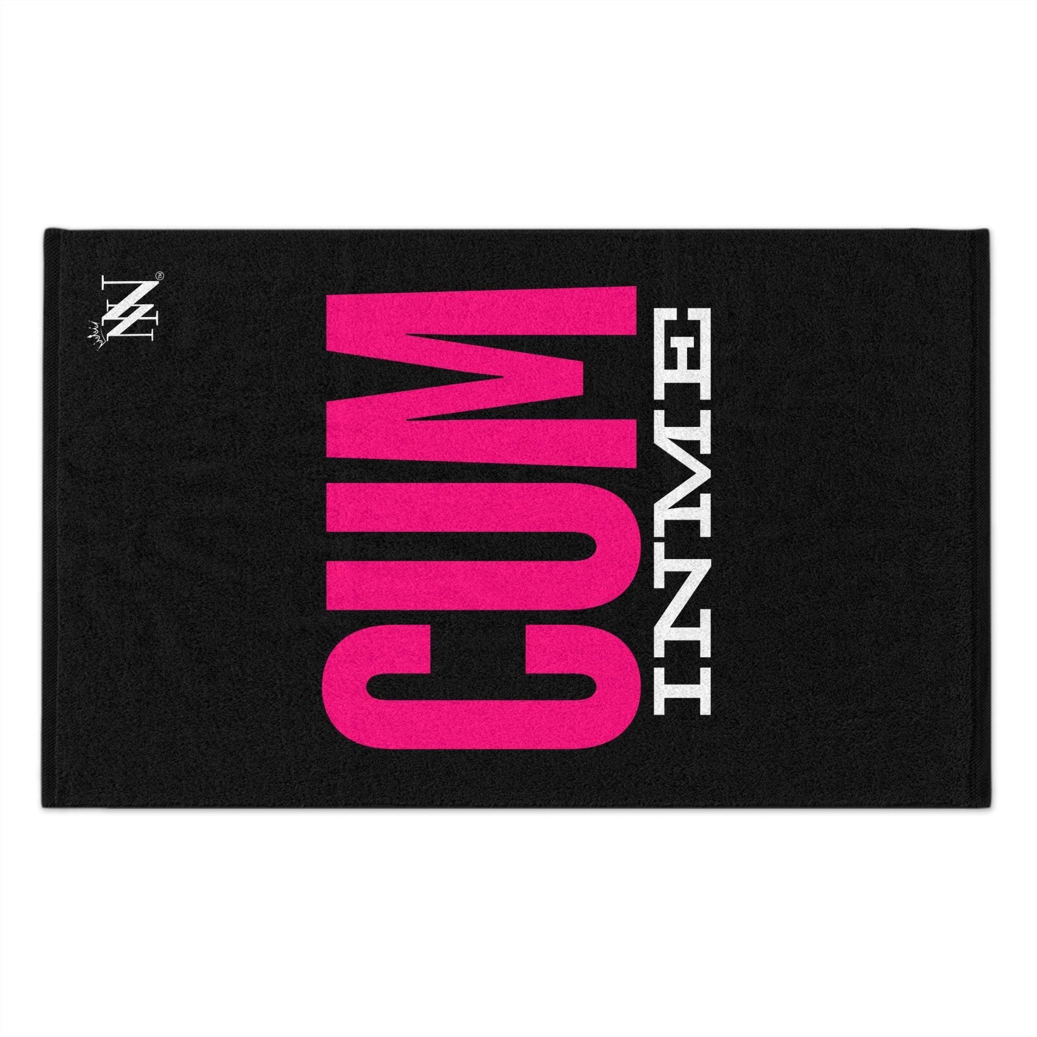 Cum In Me Black Mix & Match Soft Sex Towels | Flirty Lovers’ Gifts