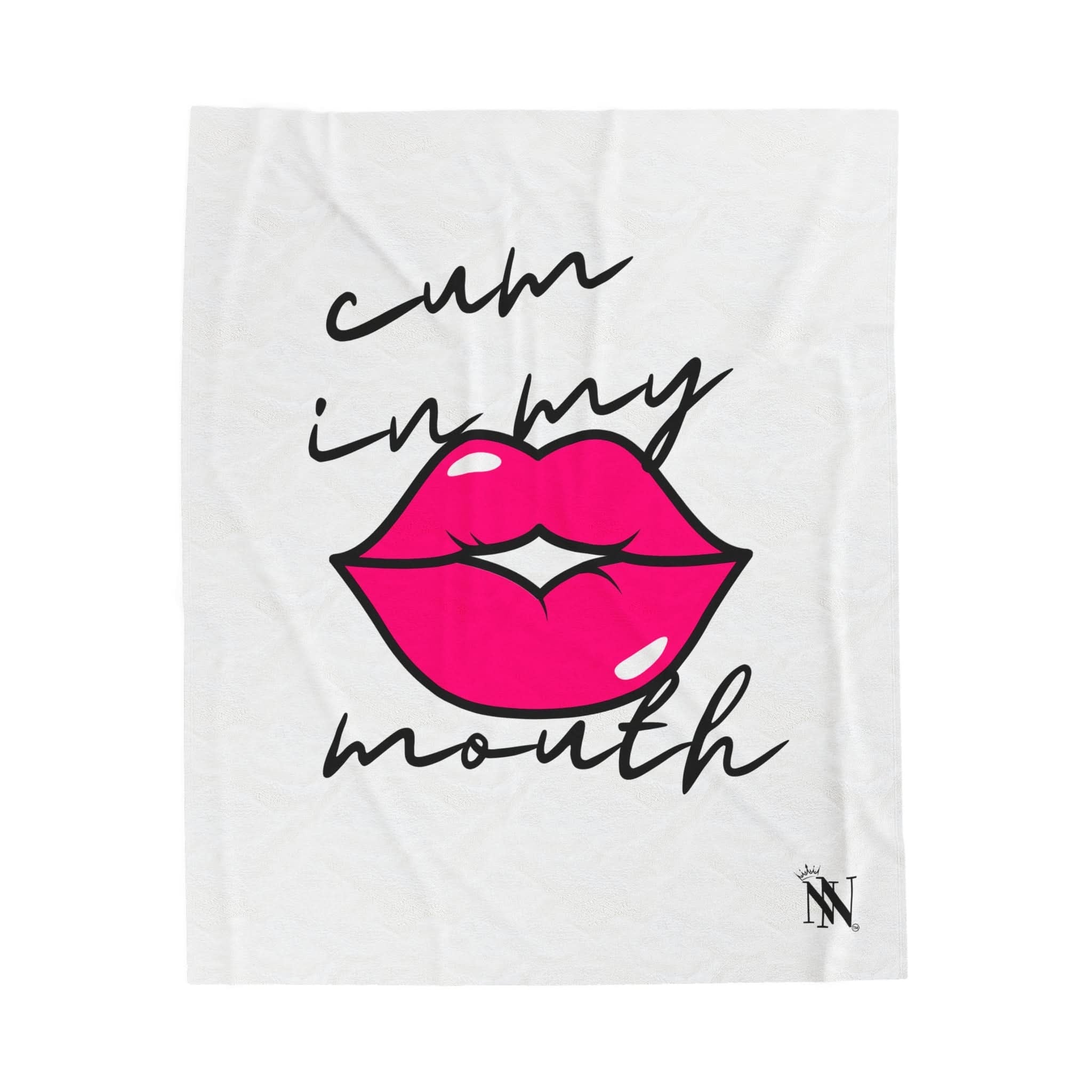 Cum In My Mouth | Mix & Match Fun-Flirty Loversā Blankets