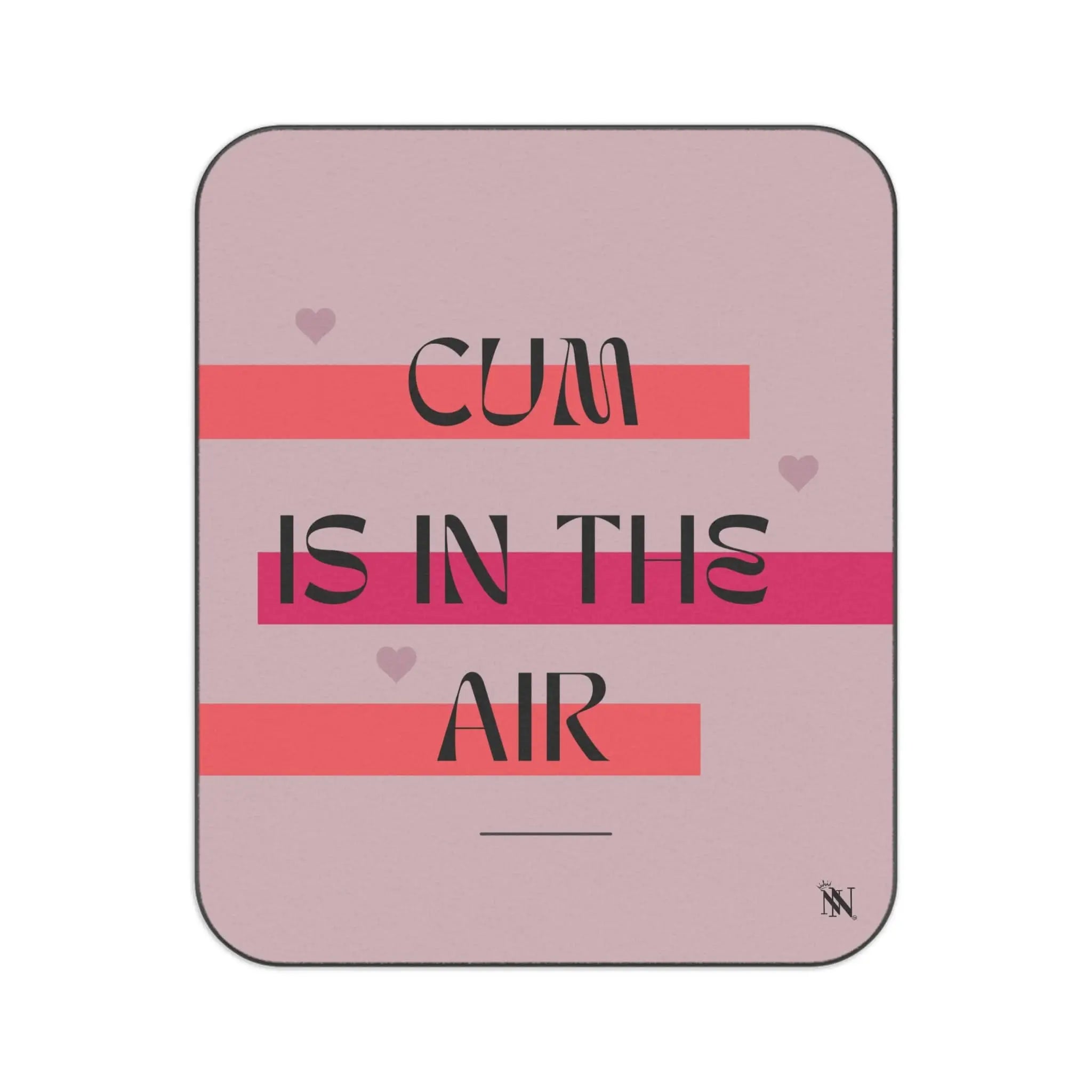 Cum is in the Air | Mix Match Fun-Flirty Lovers’ Water-Resistant Blankets