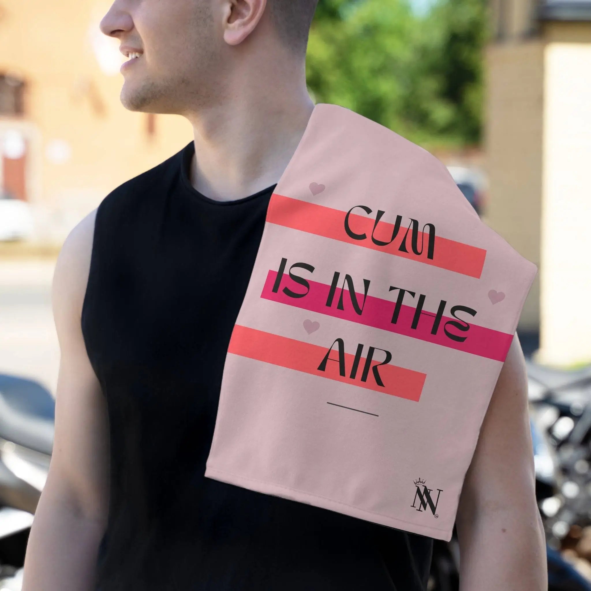 Cum is in the Air | Mix & Match Soft Fun-Flirty Lovers’ Towels