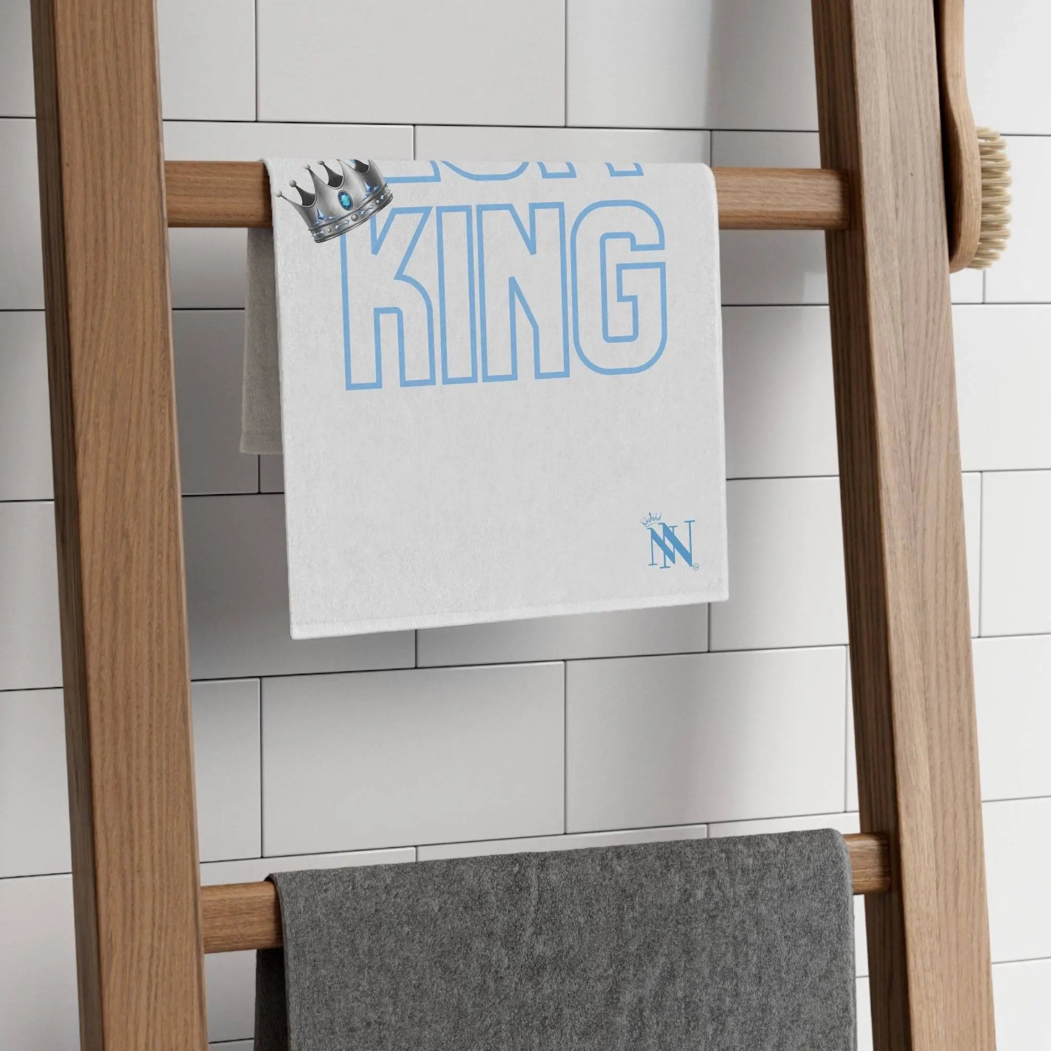 Cum King White | Mix & Match Soft Fun-Flirty Lovers’ Towels
