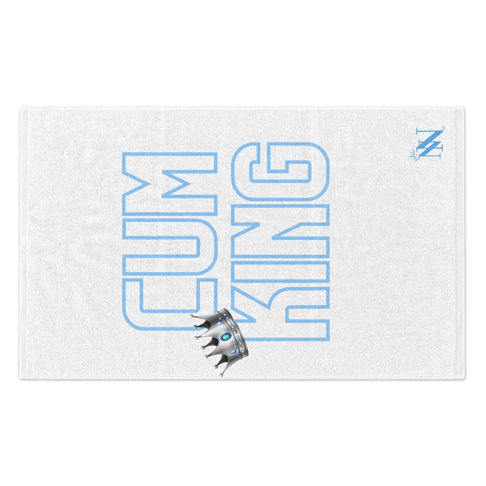 Cum King White | Mix & Match Soft Fun-Flirty Lovers’ Towels