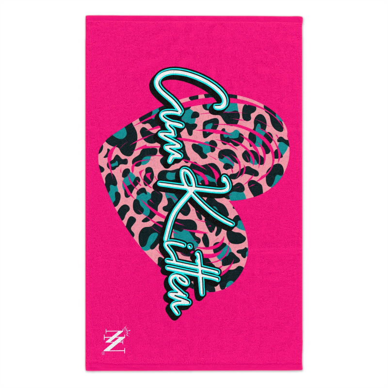 Cum Kitten Pink | Mix & Match Soft Fun-Flirty Lovers’ Towels