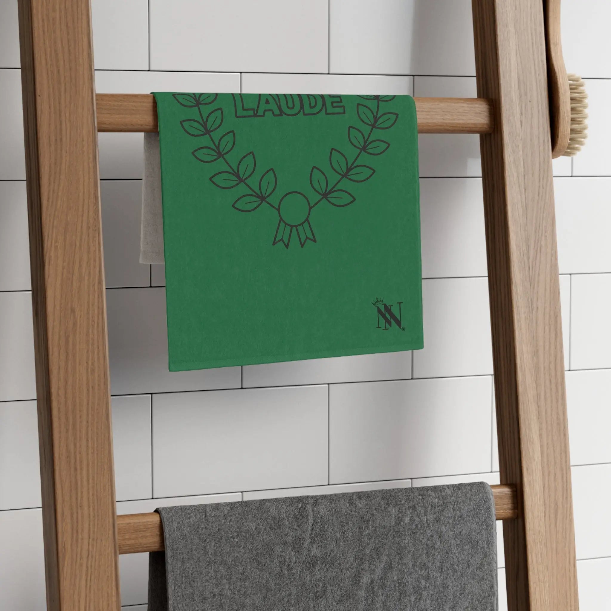 Cum Laude Green | Mix & Match Soft Fun-Flirty Lovers’ Towels