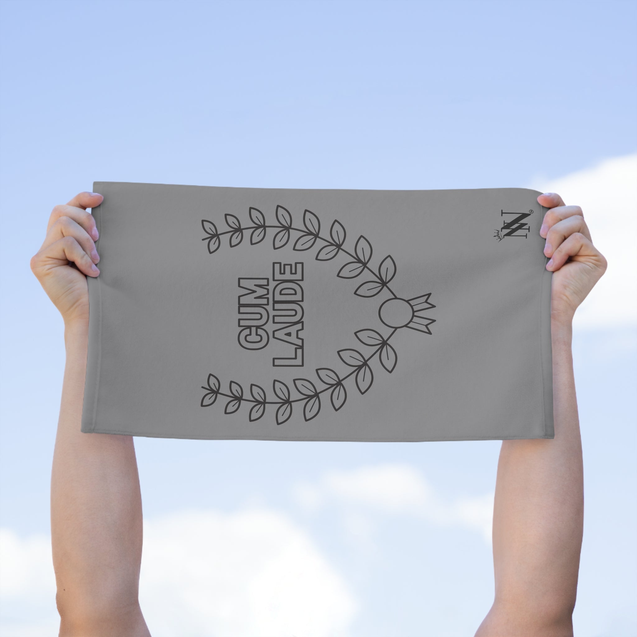 Cum Laude Grey | Mix & Match Soft Fun-Flirty Lovers’ Towels
