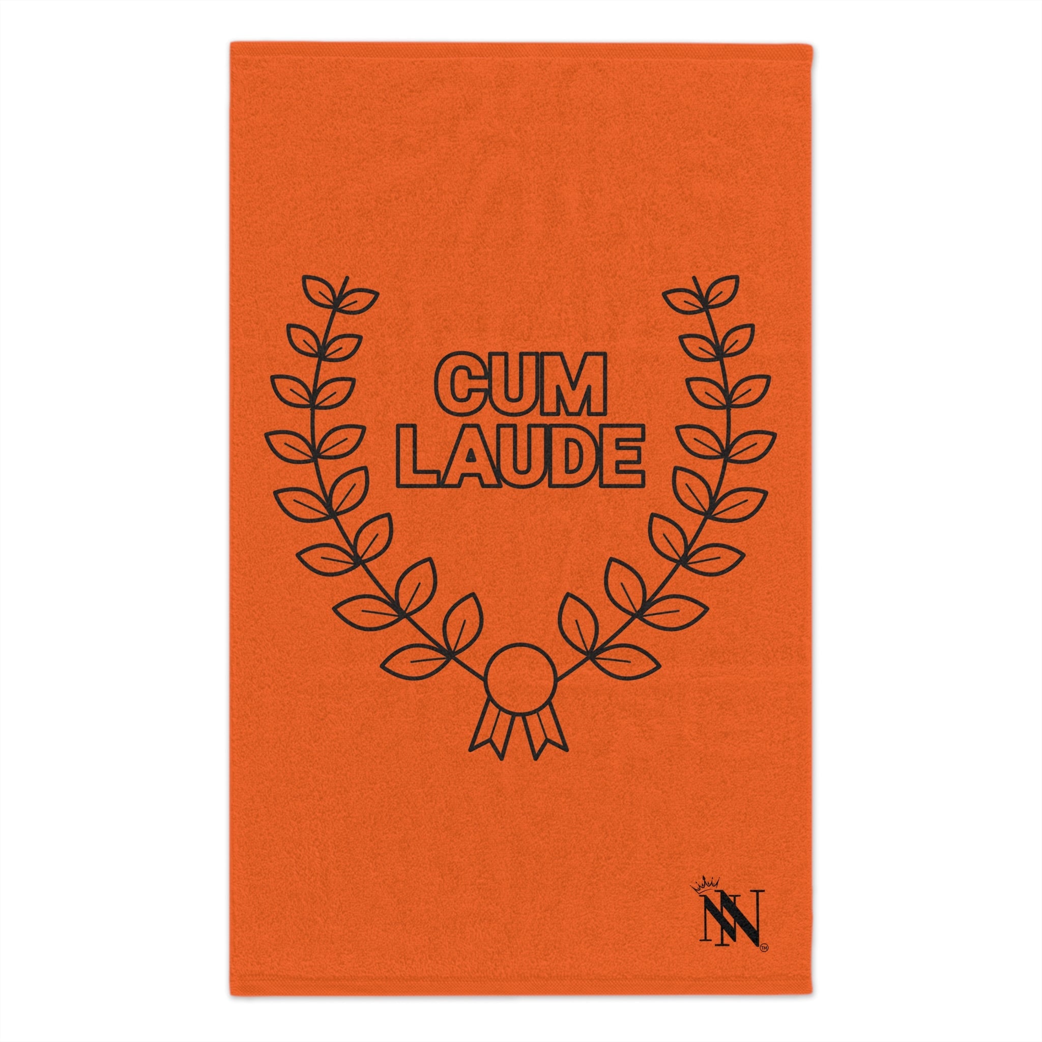 Cum Laude Orange | Mix & Match Soft Fun-Flirty Lovers’ Towels