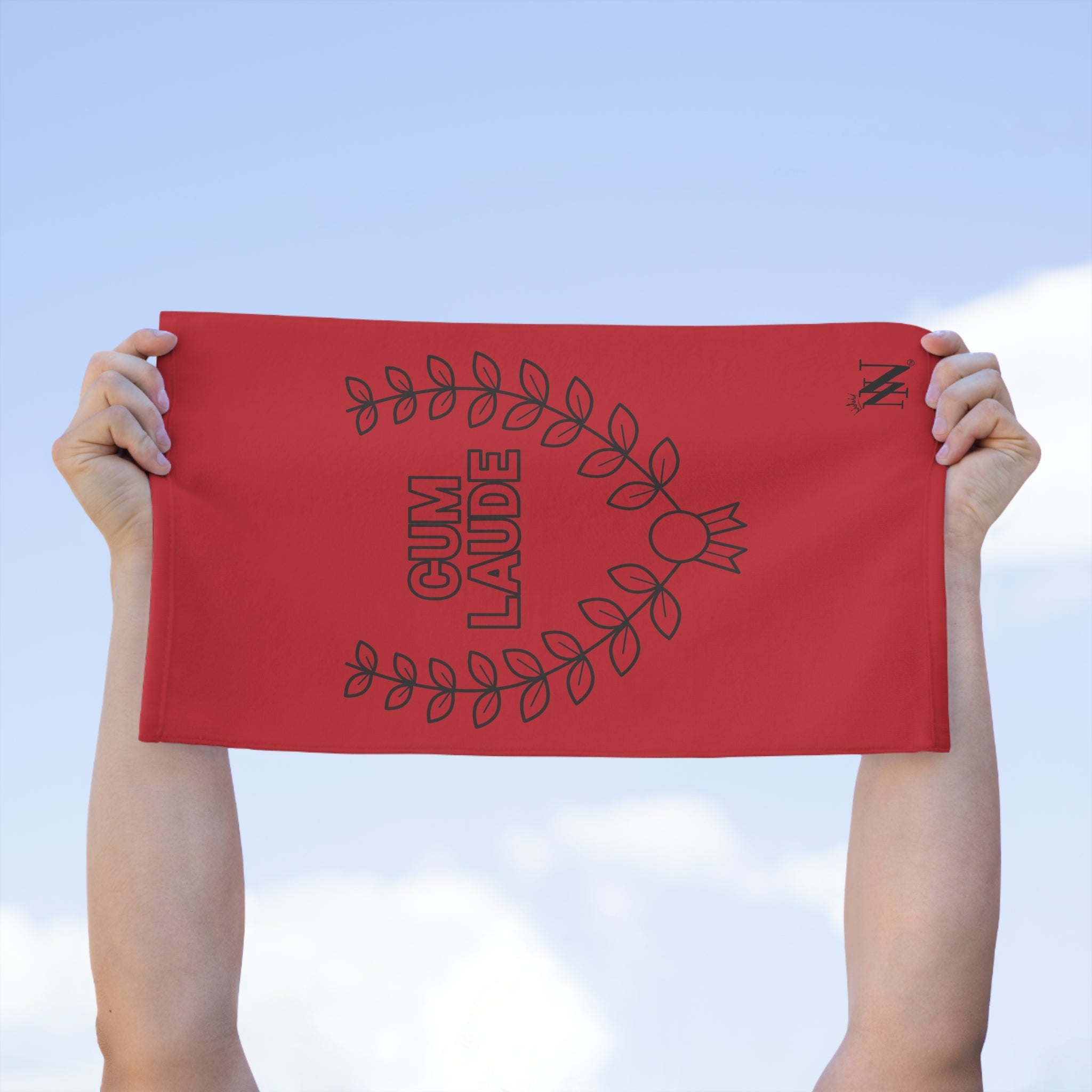Cum Laude Red | Mix & Match Soft Fun-Flirty Lovers’ Towels