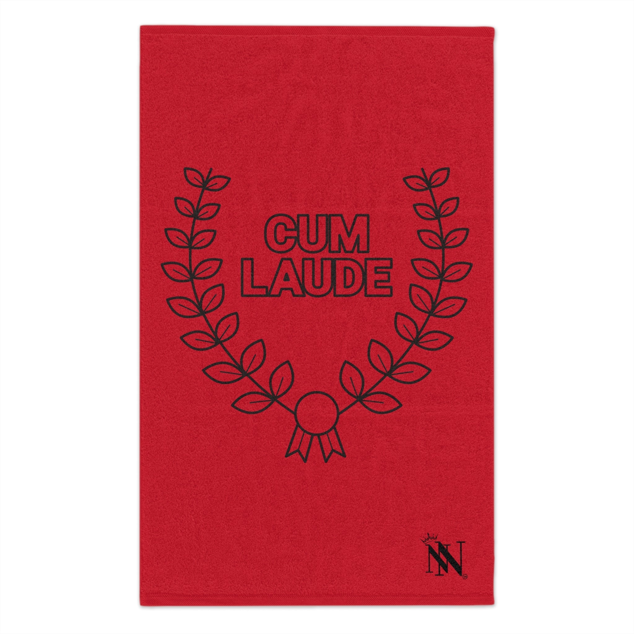 Cum Laude Red | Mix & Match Soft Fun-Flirty Lovers’ Towels