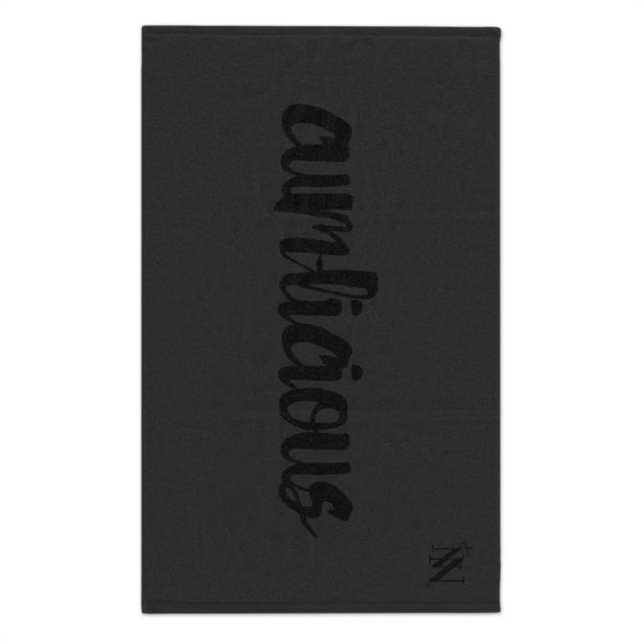 Cum-licious Dark Grey | Mix & Match Soft Fun-Flirty Lovers’ Towels