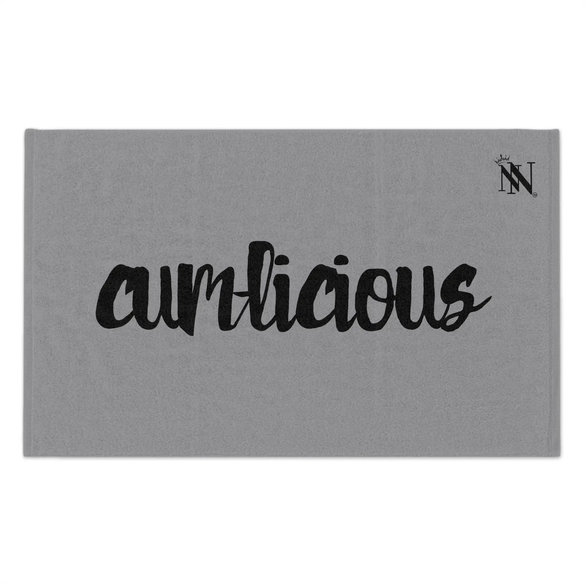 Cum-licious Grey | Mix & Match Soft Fun-Flirty Lovers’ Towels