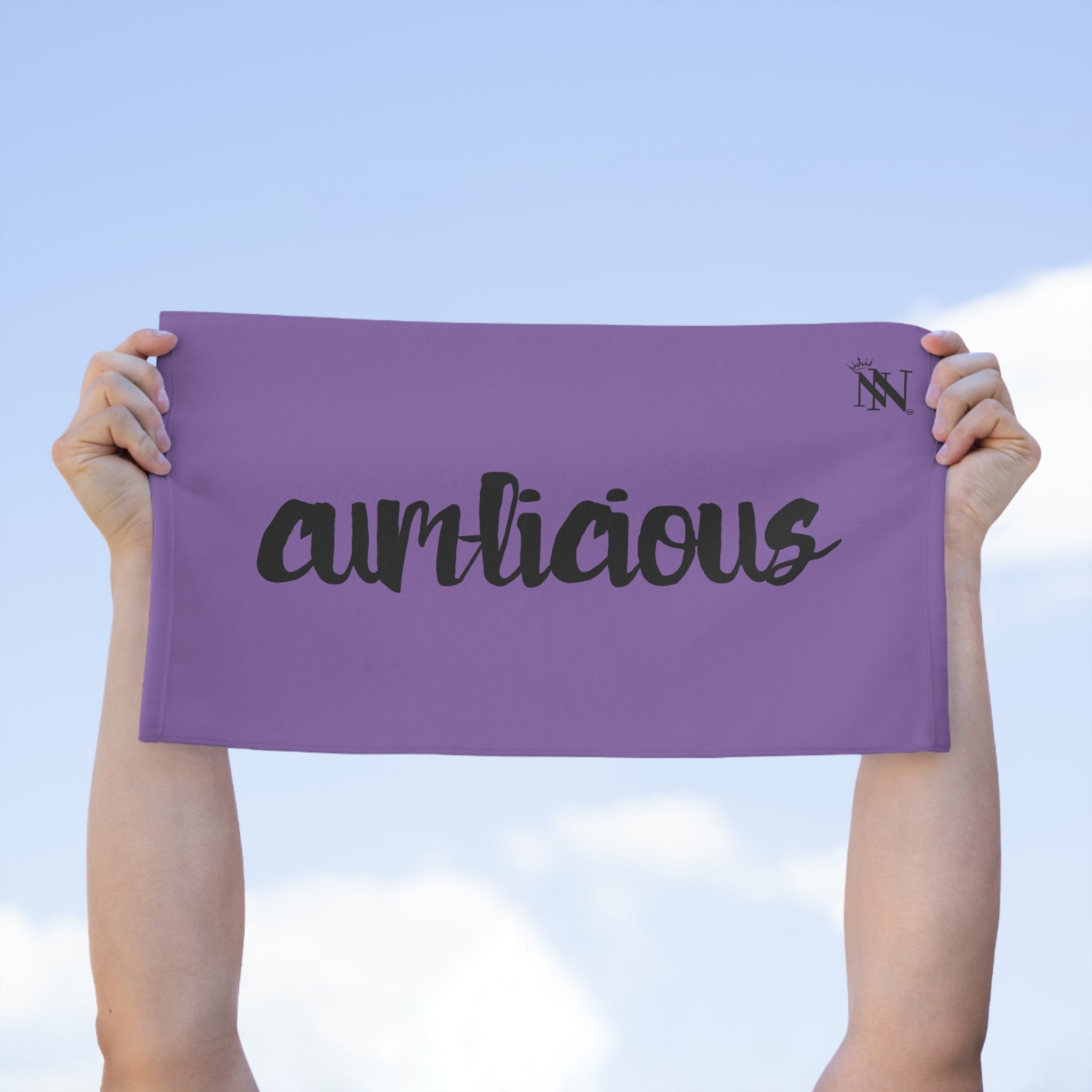 Cum-licious Lavendar | Mix & Match Soft Fun-Flirty Lovers’ Towels