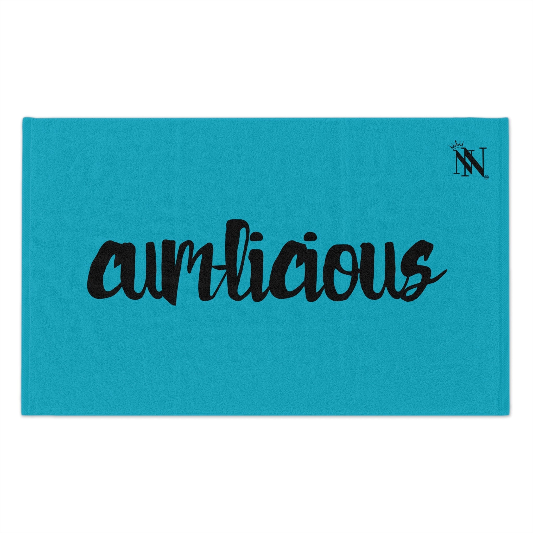 Cum-licious Teal | Mix & Match Soft Fun-Flirty Lovers’ Towels