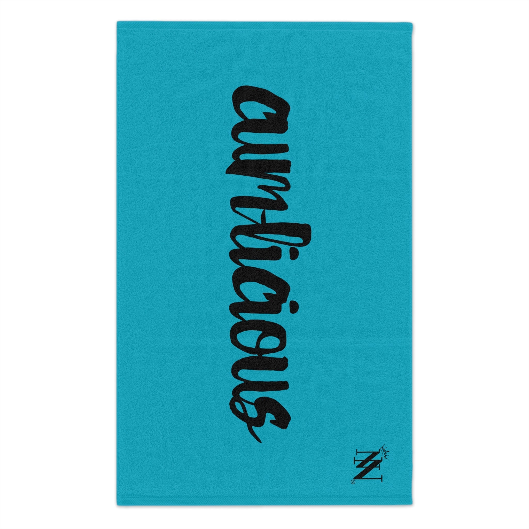 Cum-licious Teal | Mix & Match Soft Fun-Flirty Lovers’ Towels