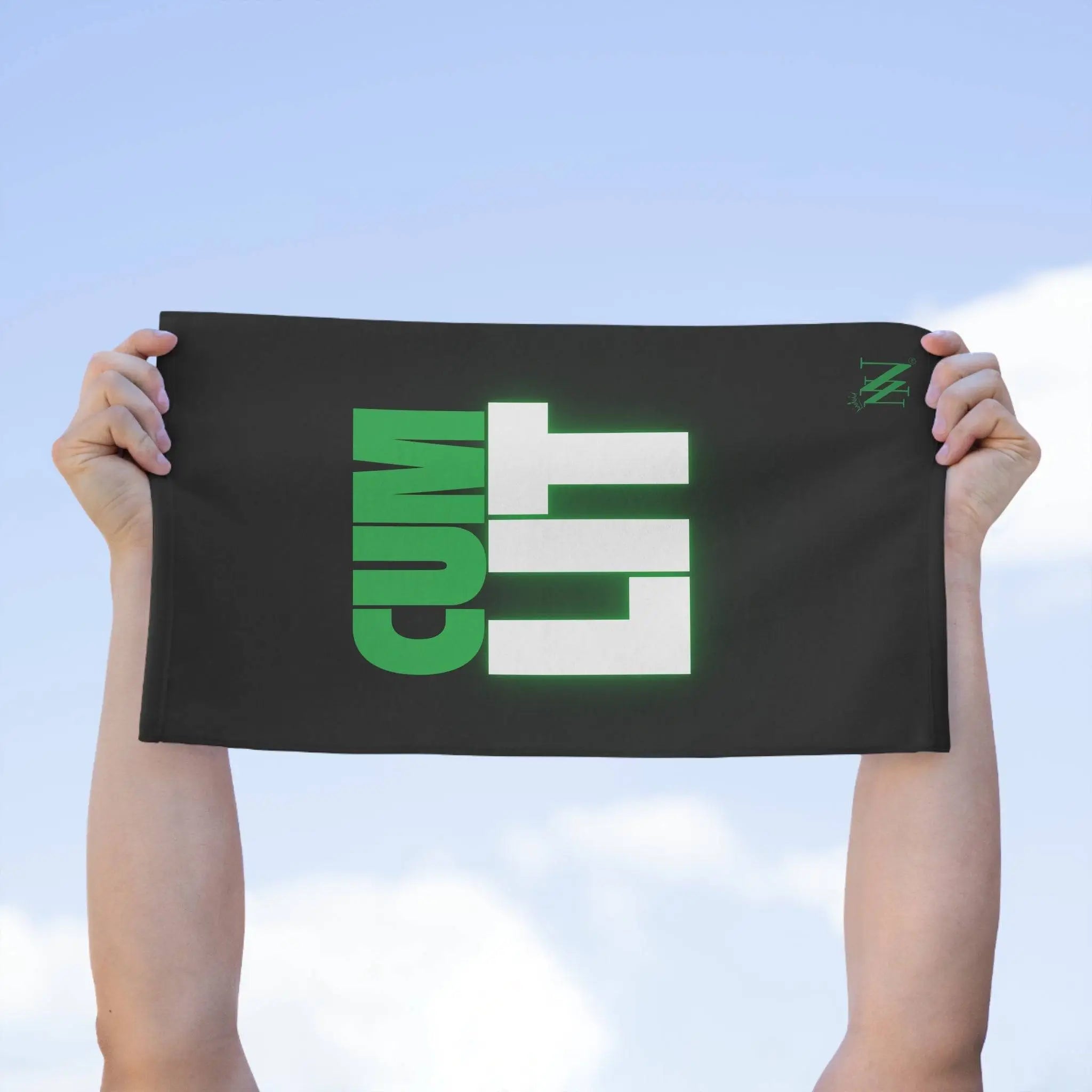 Cum Lit Black Mix Match Soft Sex Towels | Flirty Lovers’ Gifts