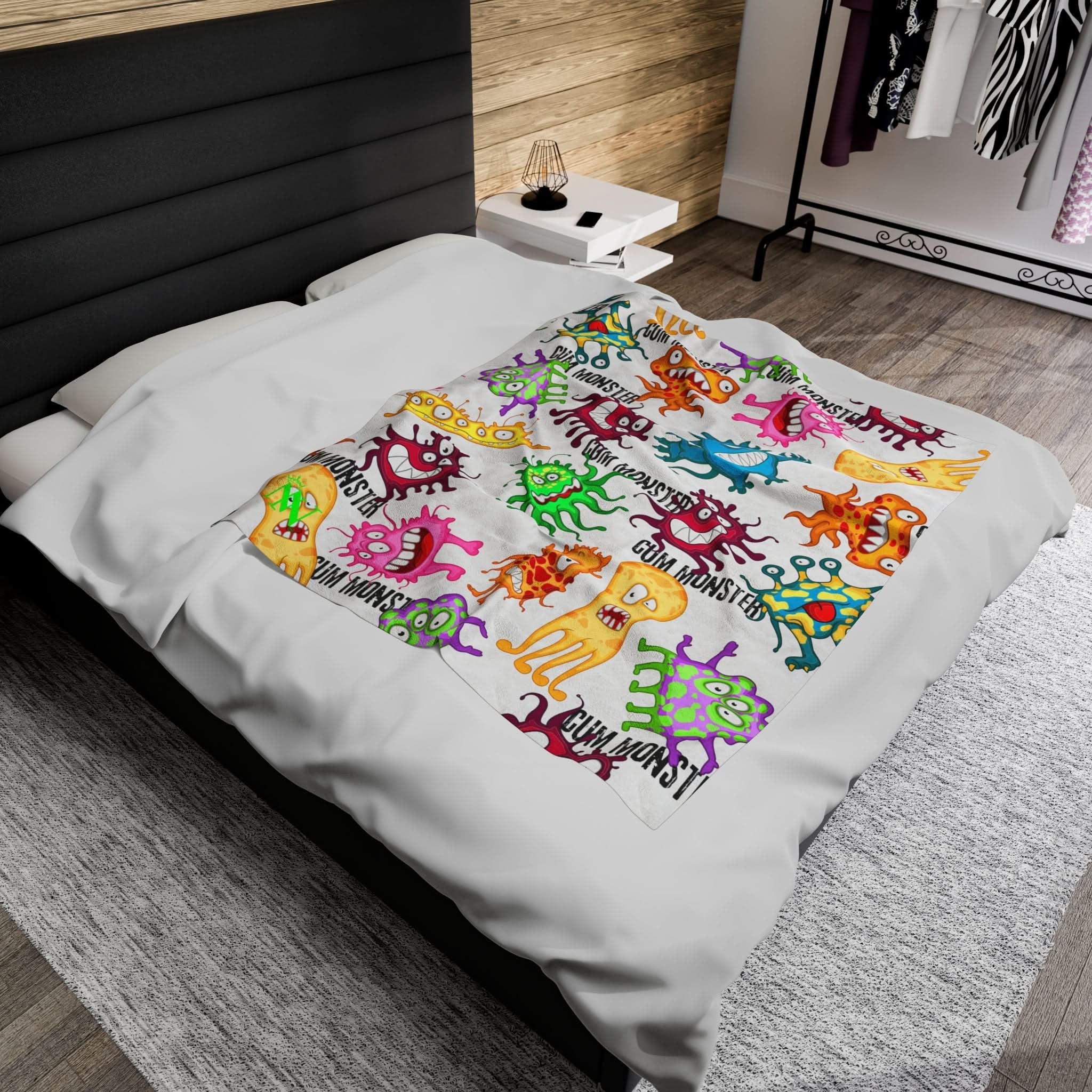 Cum Monster | Mix & Match Fun-Flirty Lovers’ Blankets