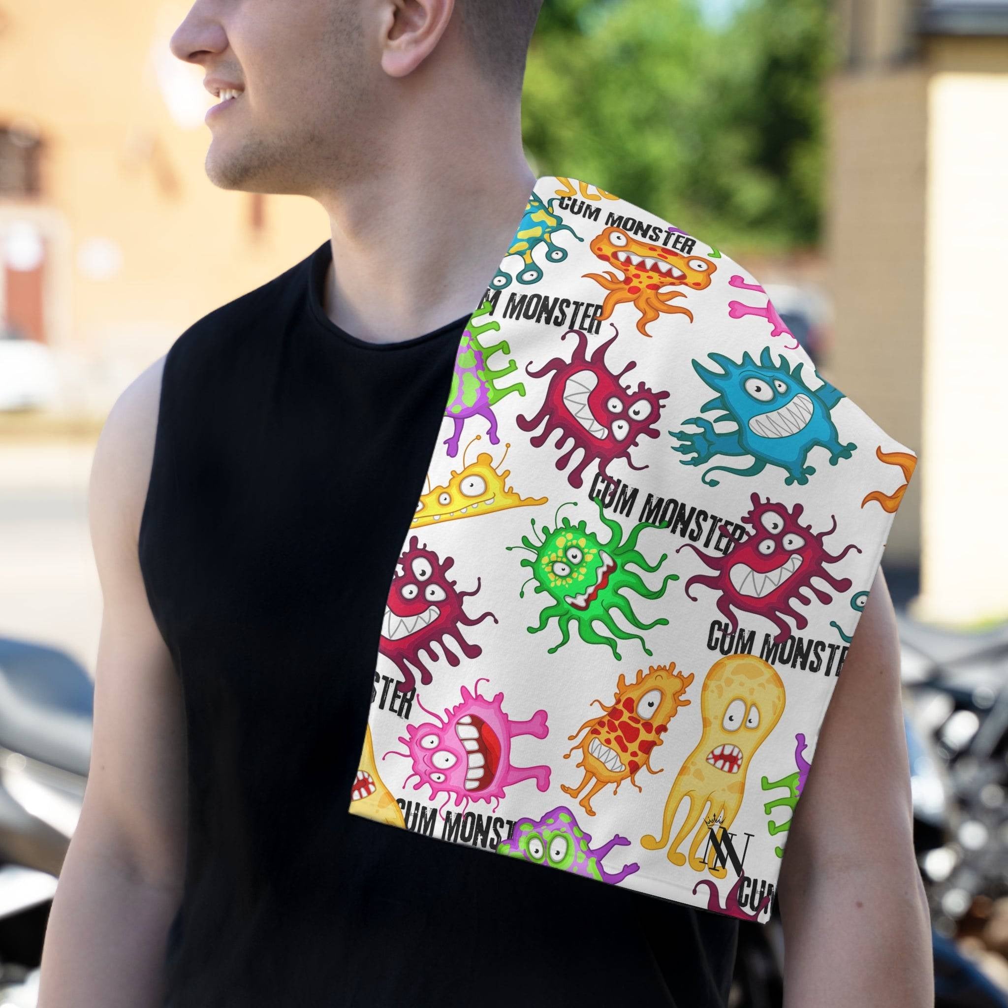 Cum Monster | Mix & Match Soft Fun-Flirty Lovers’ Towels