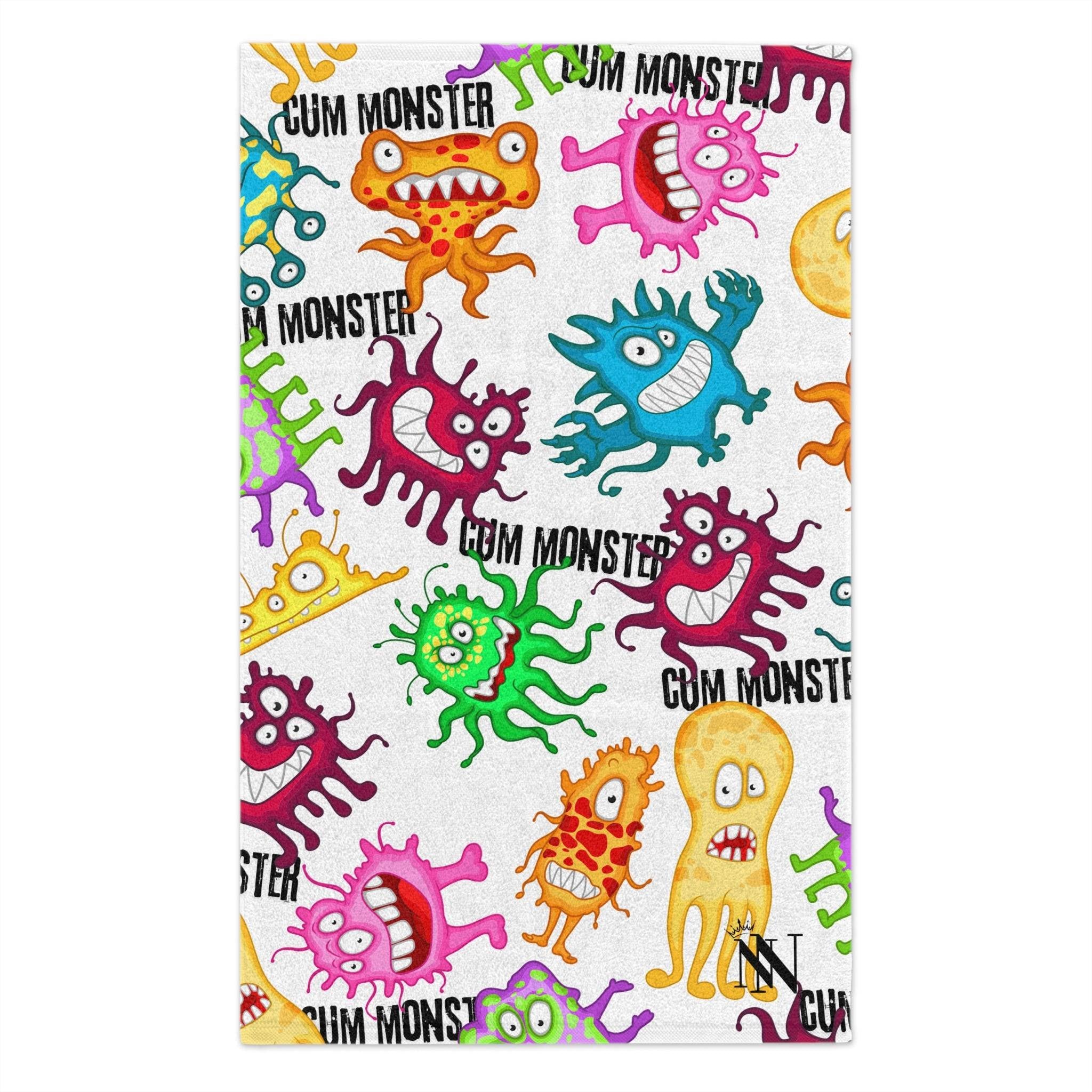 Cum Monster | Mix & Match Soft Fun-Flirty Lovers’ Towels