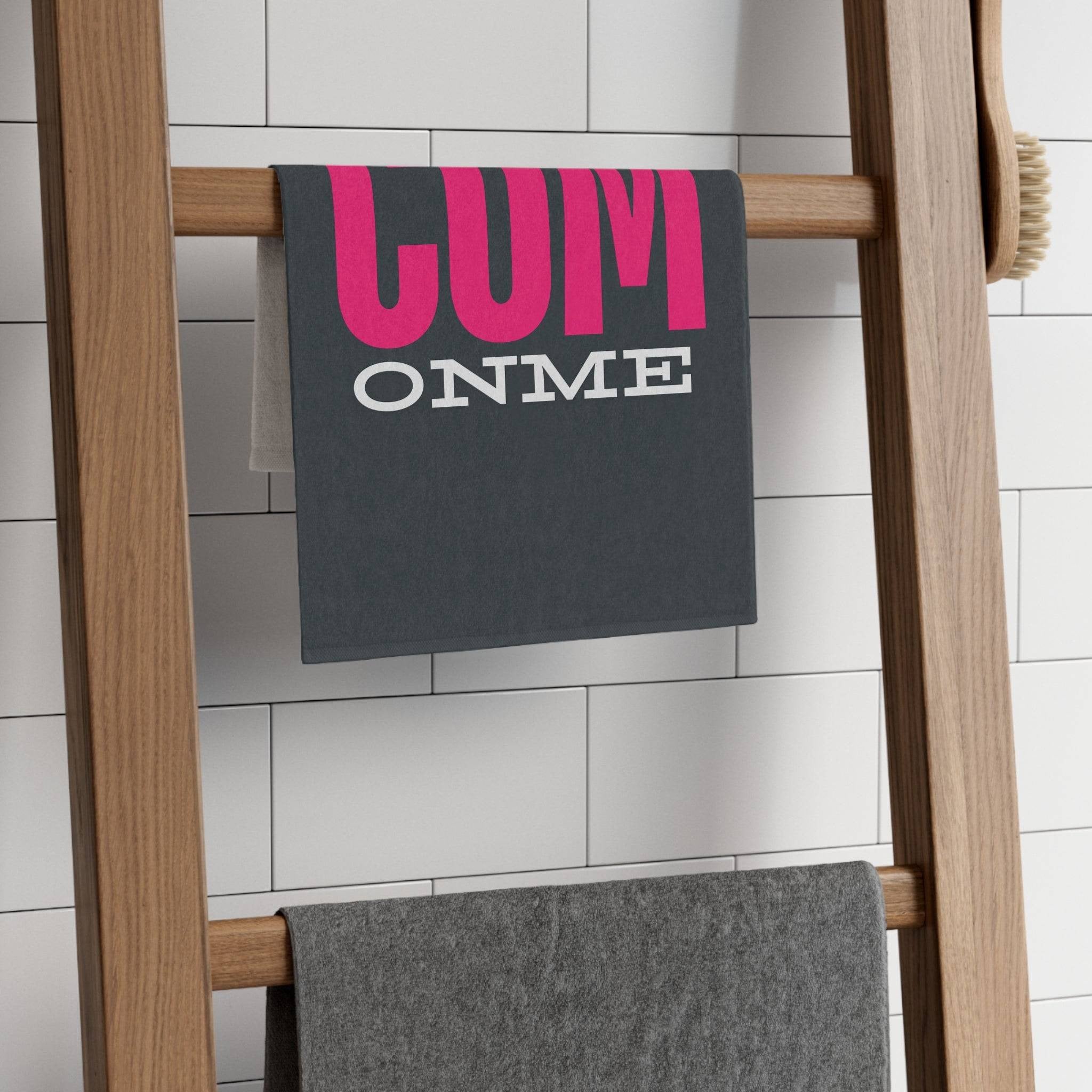Cum On Me | Mix & Match Soft Fun-Flirty Lovers’ Towels