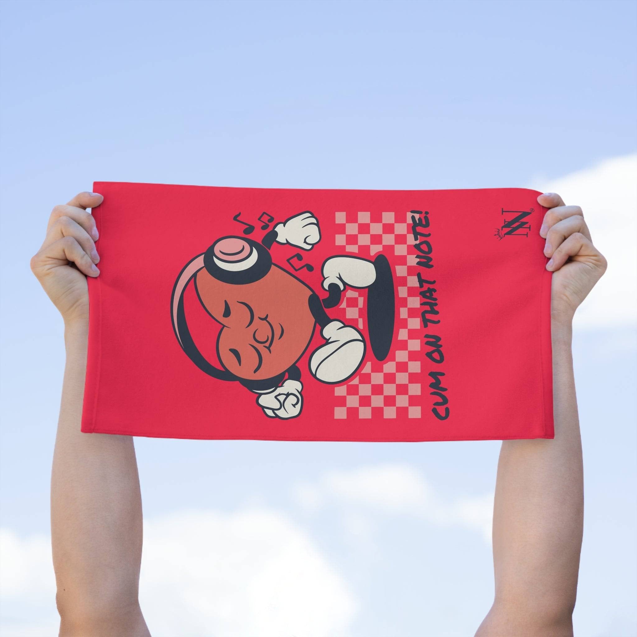 Cum On That Note! | Mix & Match Soft Fun-Flirty Lovers’ Towels