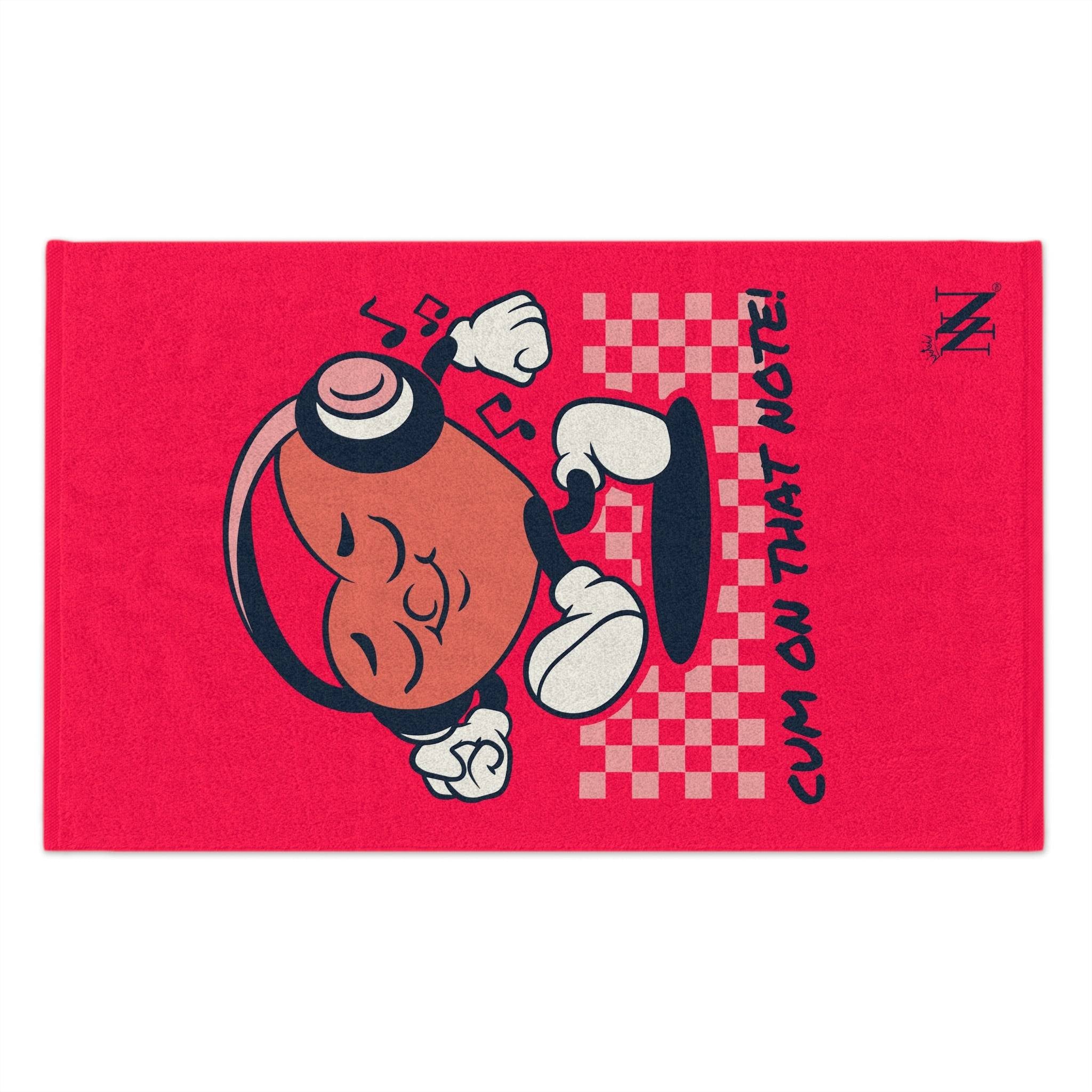 Cum On That Note! | Mix & Match Soft Fun-Flirty Lovers’ Towels